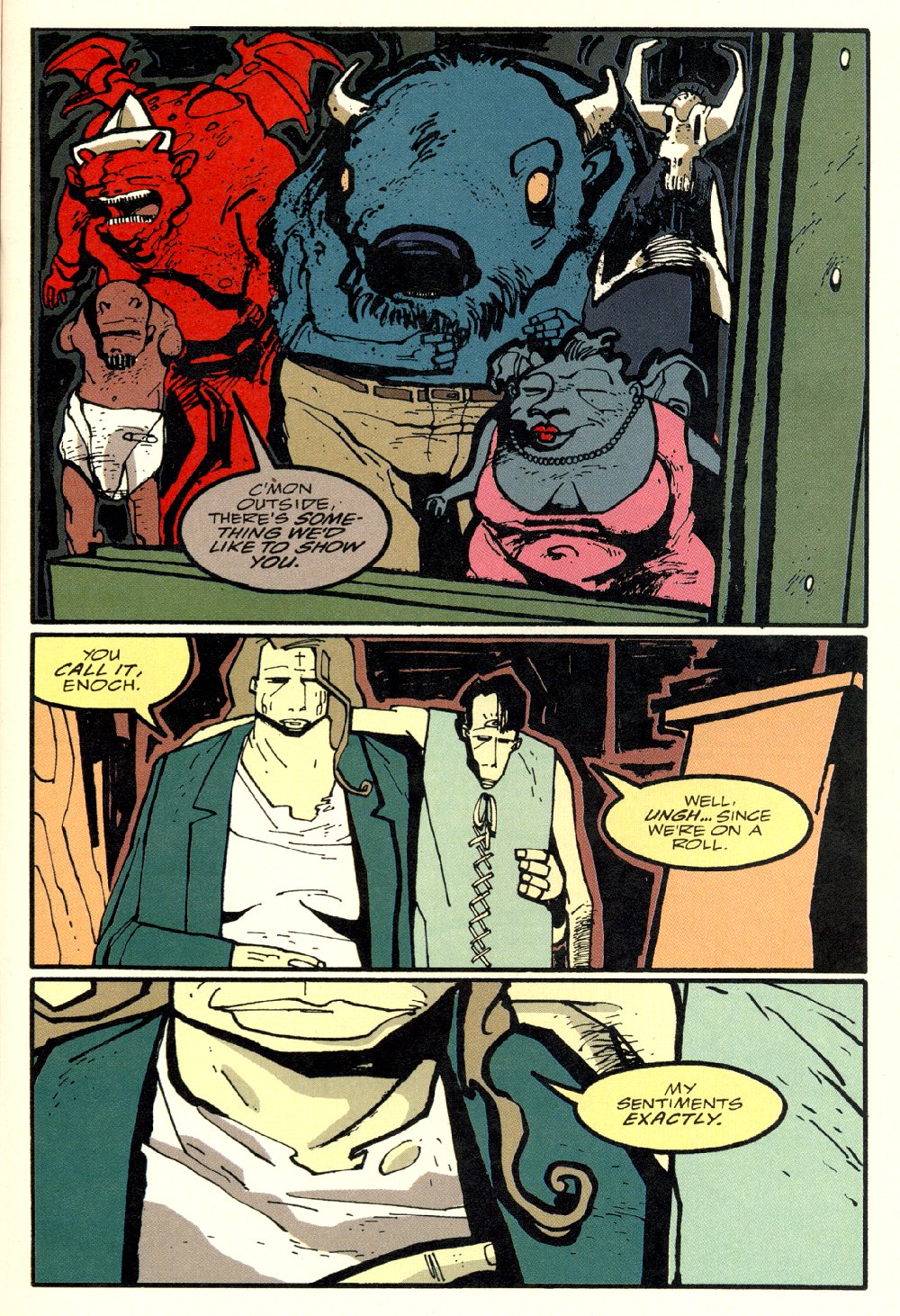 Read online Ted McKeever's Metropol comic -  Issue #5 - 23