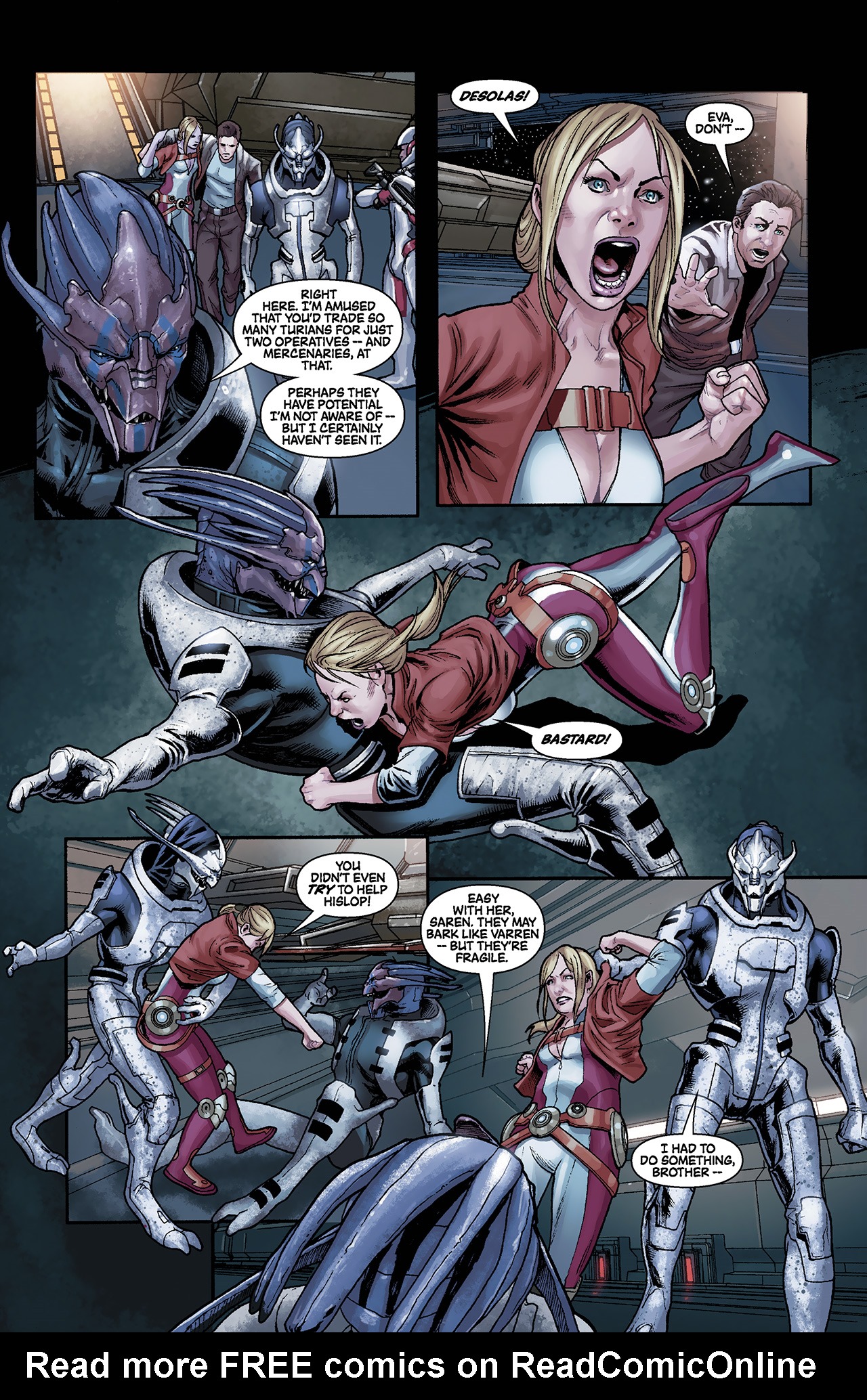 Read online Mass Effect: Evolution comic -  Issue #2 - 11