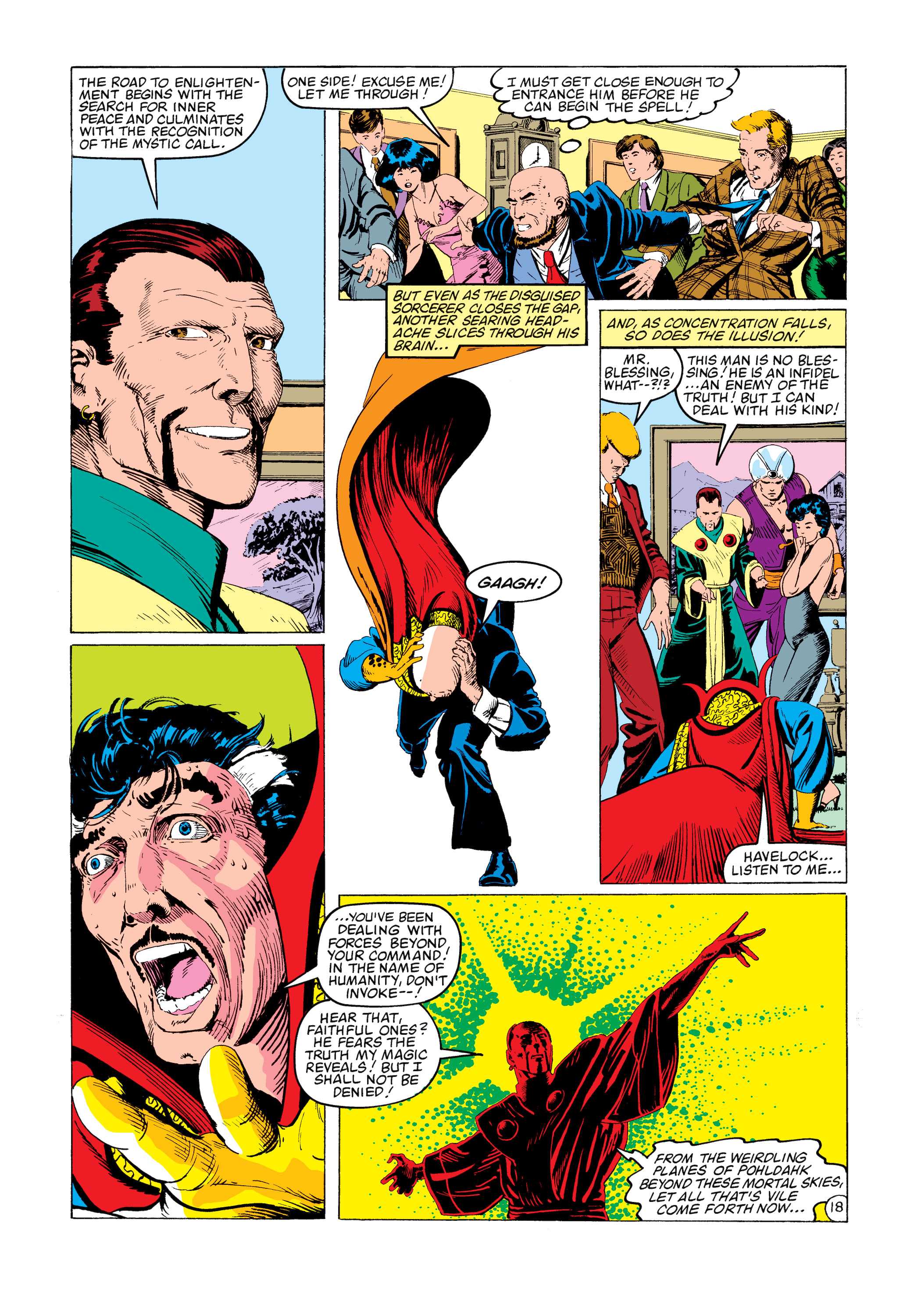 Read online Marvel Masterworks: Doctor Strange comic -  Issue # TPB 10 (Part 2) - 84