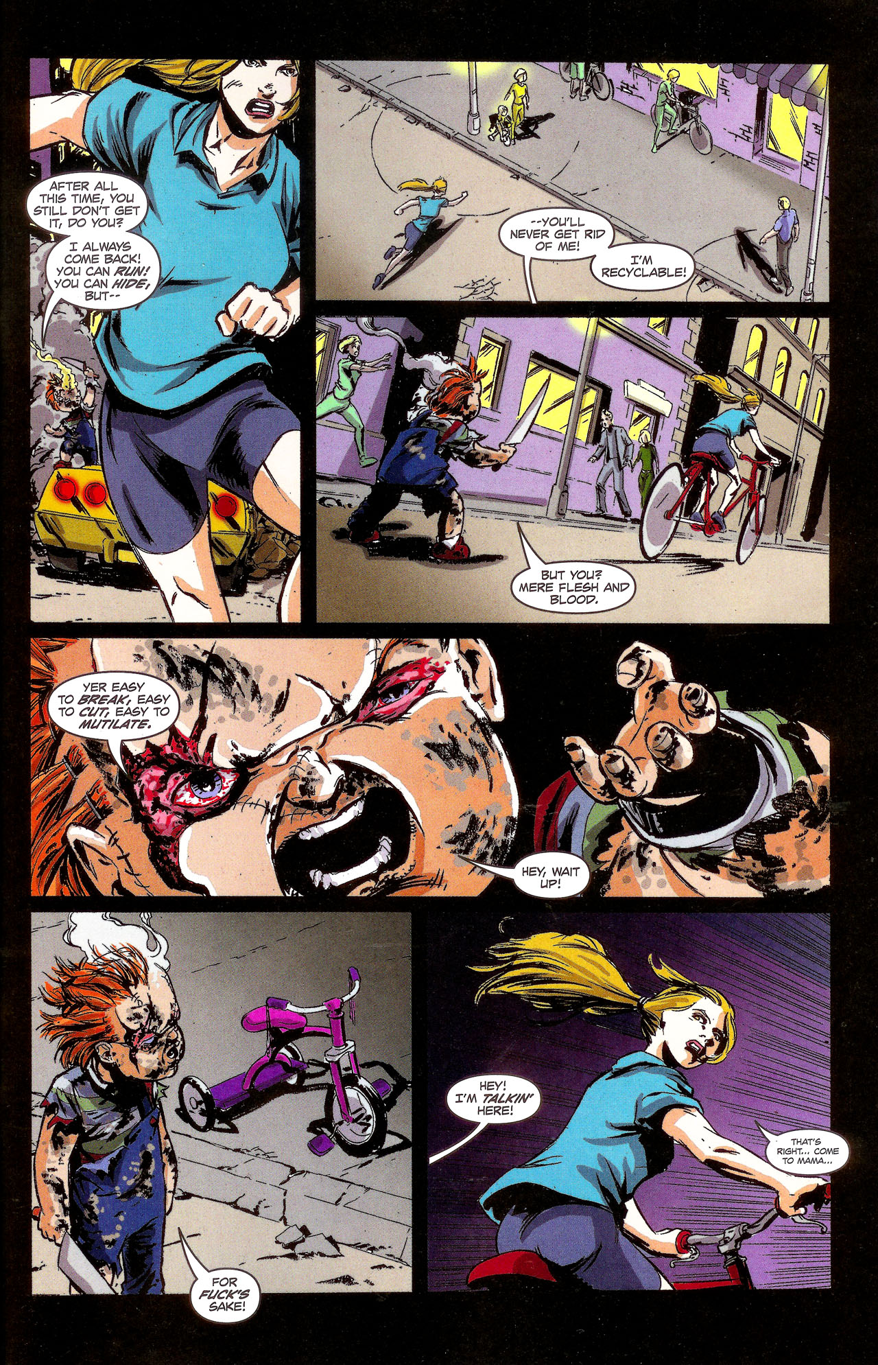 Read online Chucky comic -  Issue #4 - 34
