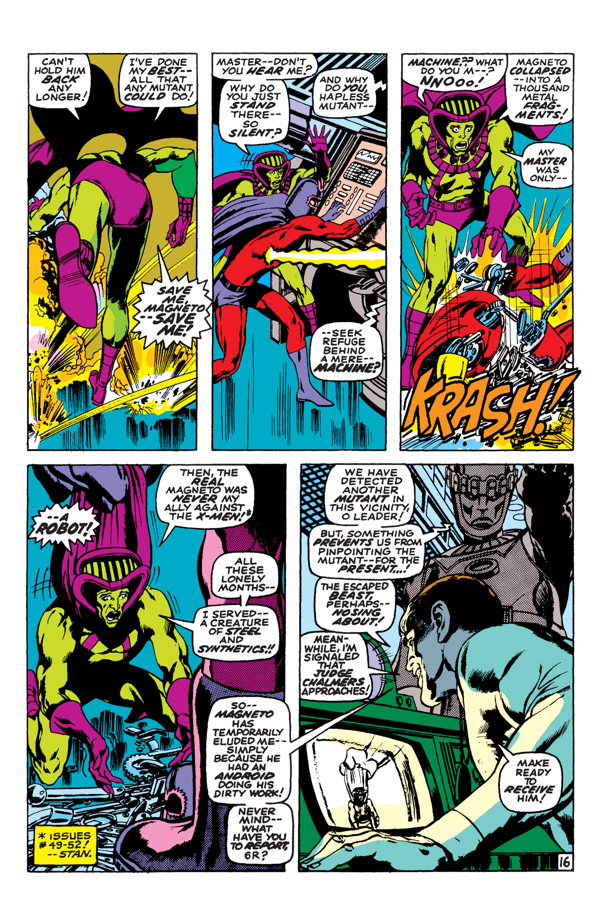 Read online Uncanny X-Men (1963) comic -  Issue #58 - 16
