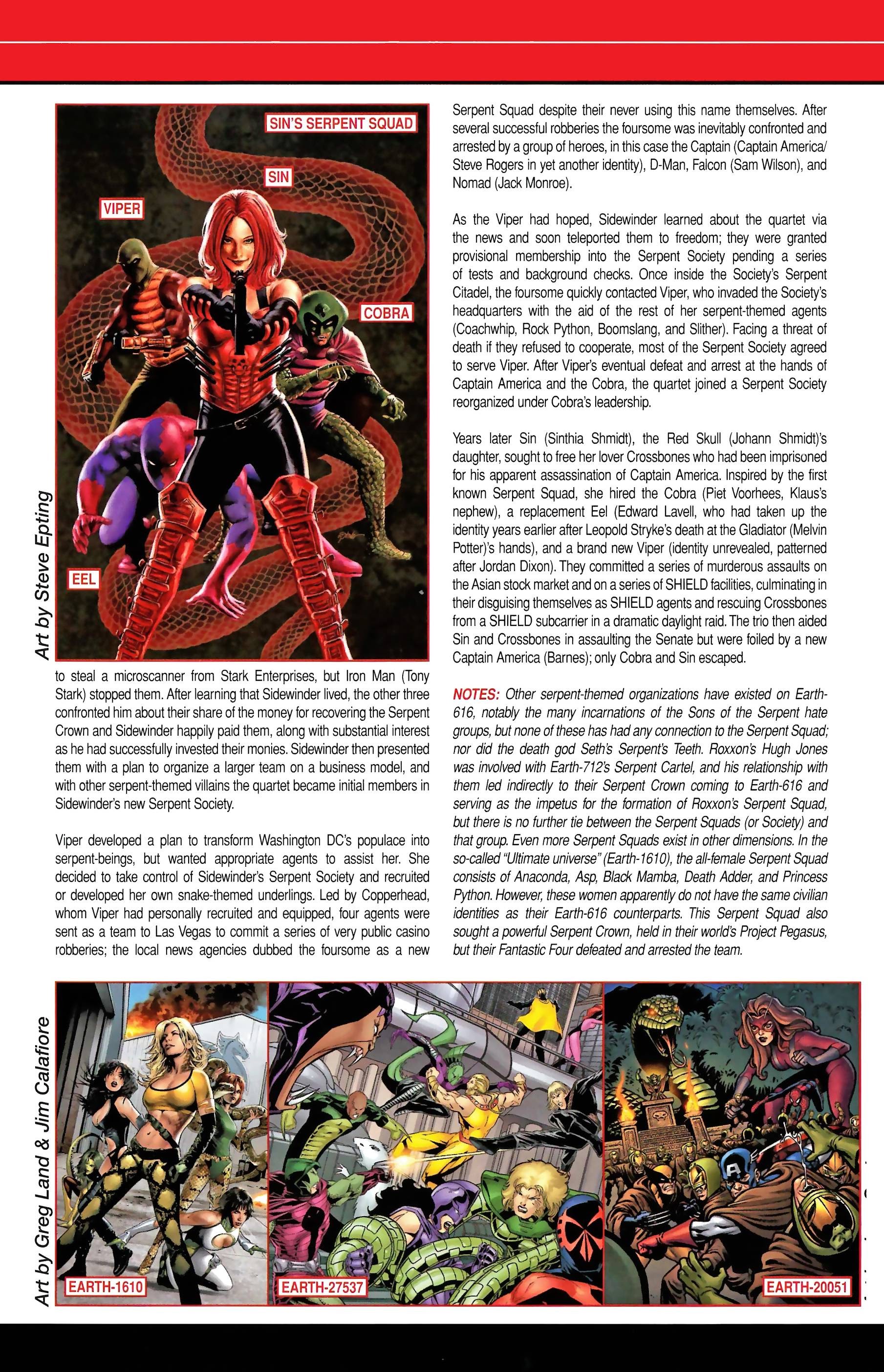 Read online Official Handbook of the Marvel Universe A to Z comic -  Issue # TPB 10 (Part 1) - 84