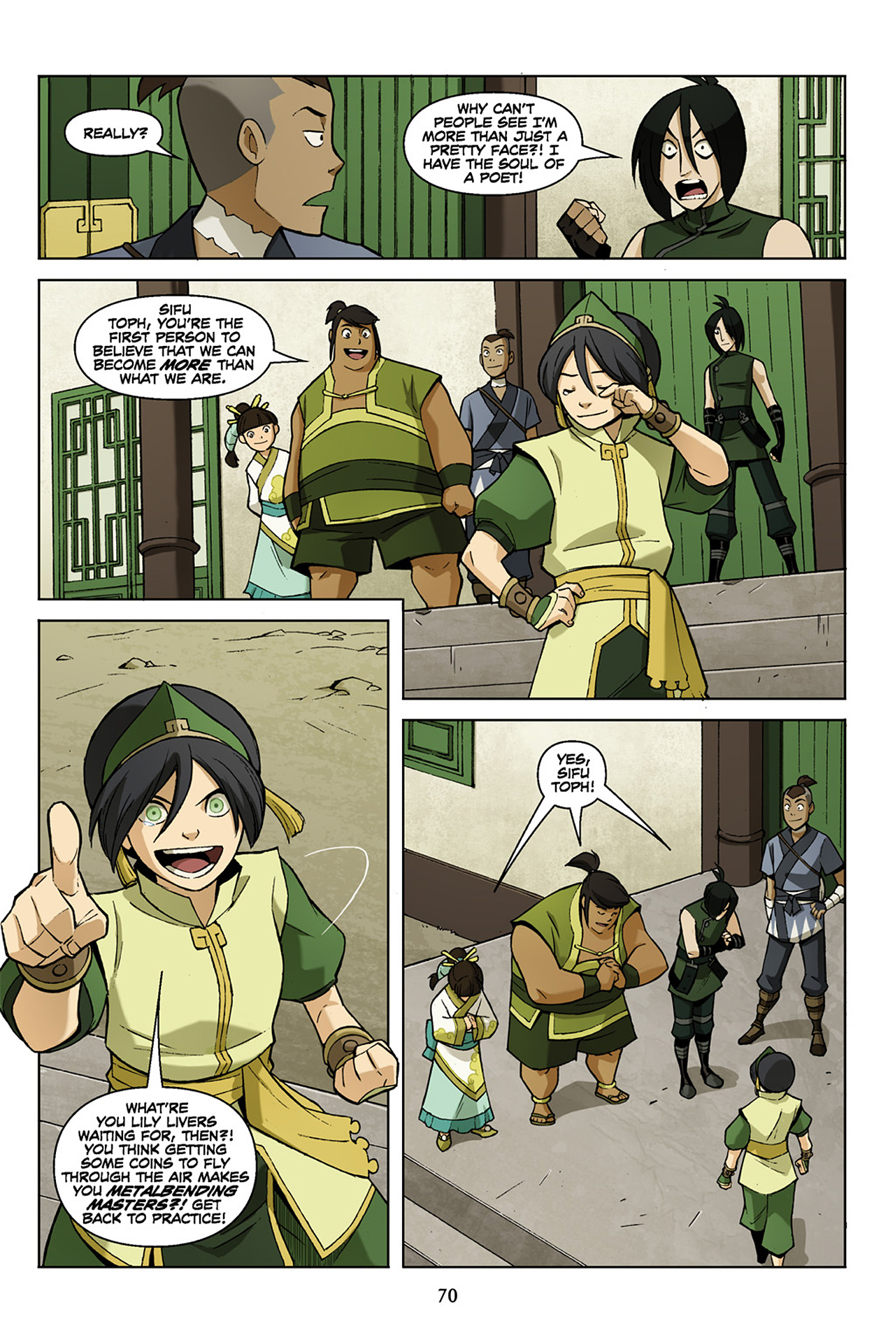 Read online Nickelodeon Avatar: The Last Airbender - The Promise comic -  Issue # Part 2 - 71