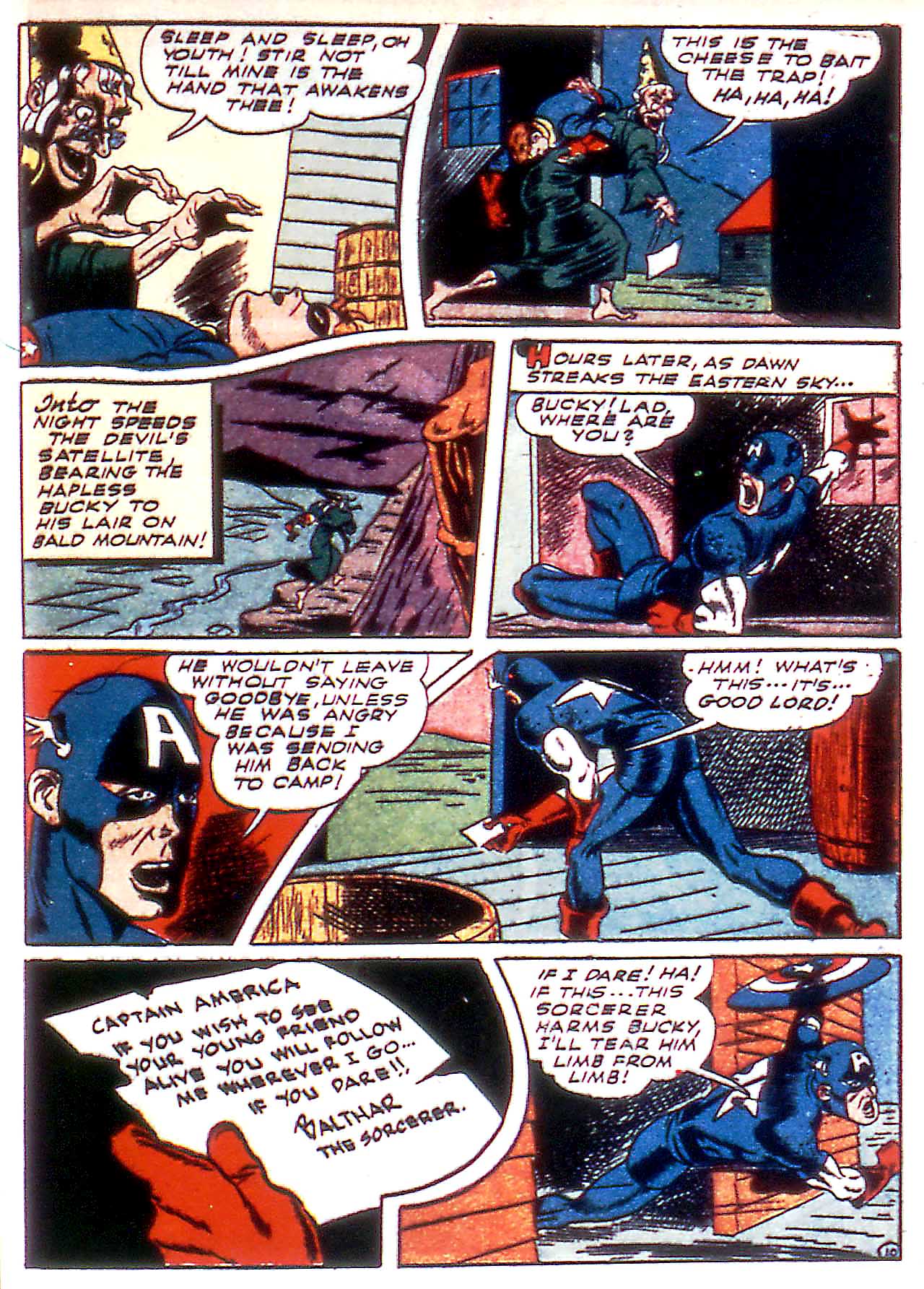 Read online Captain America Comics comic -  Issue #21 - 41