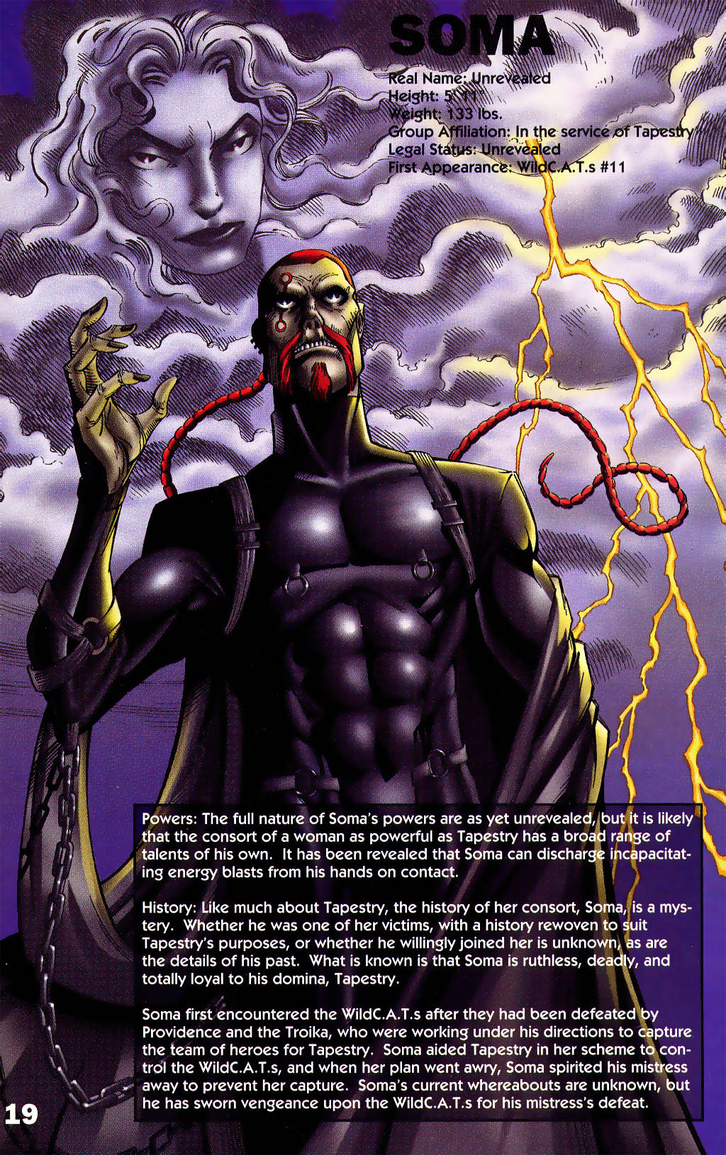 Read online WildC.A.T.s Sourcebook comic -  Issue #2 - 18