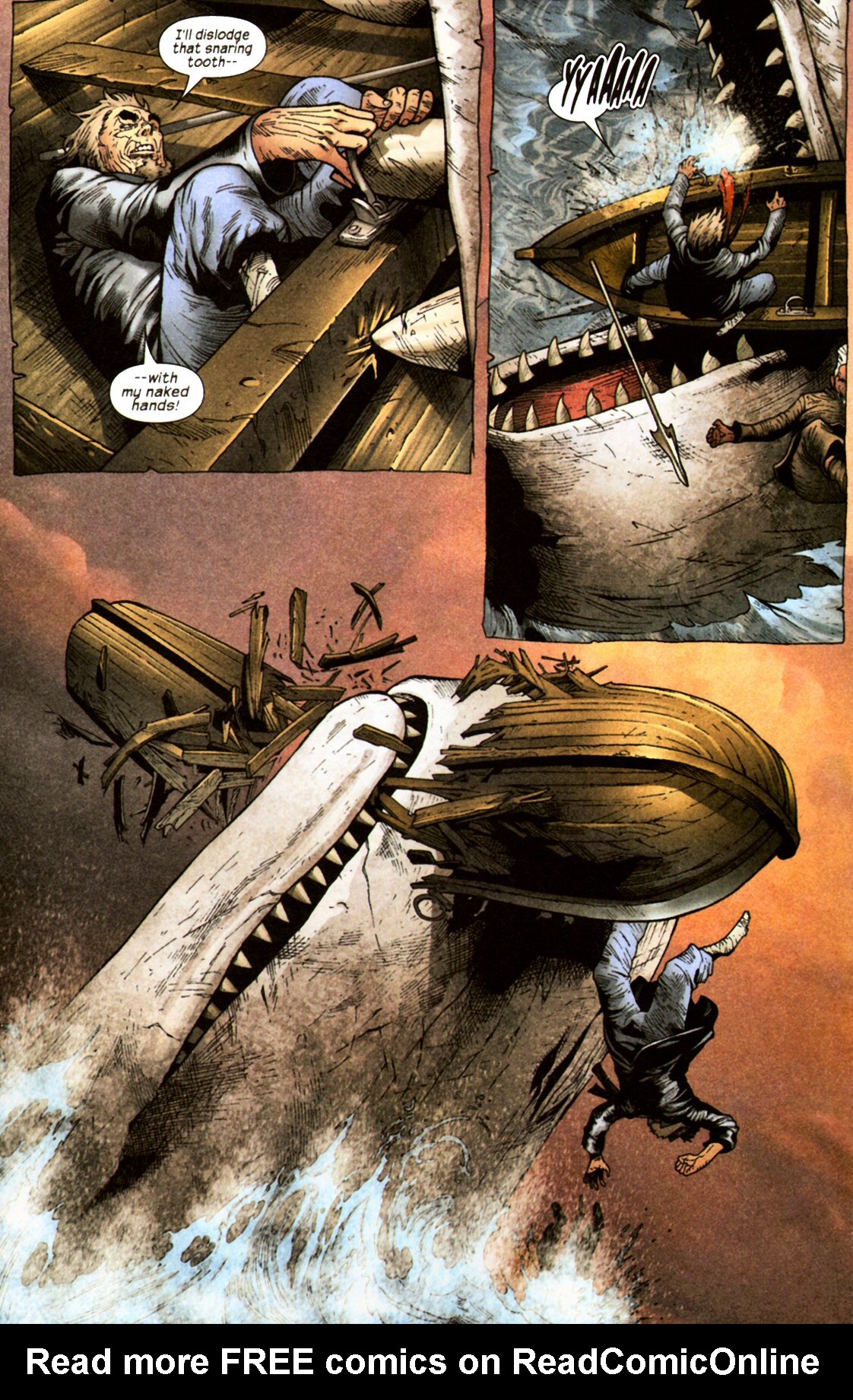Read online Marvel Illustrated: Moby Dick comic -  Issue # TPB - 104