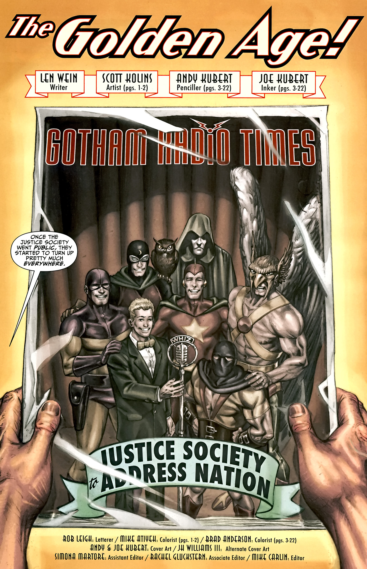 Read online DC Universe: Legacies comic -  Issue #2 - 3