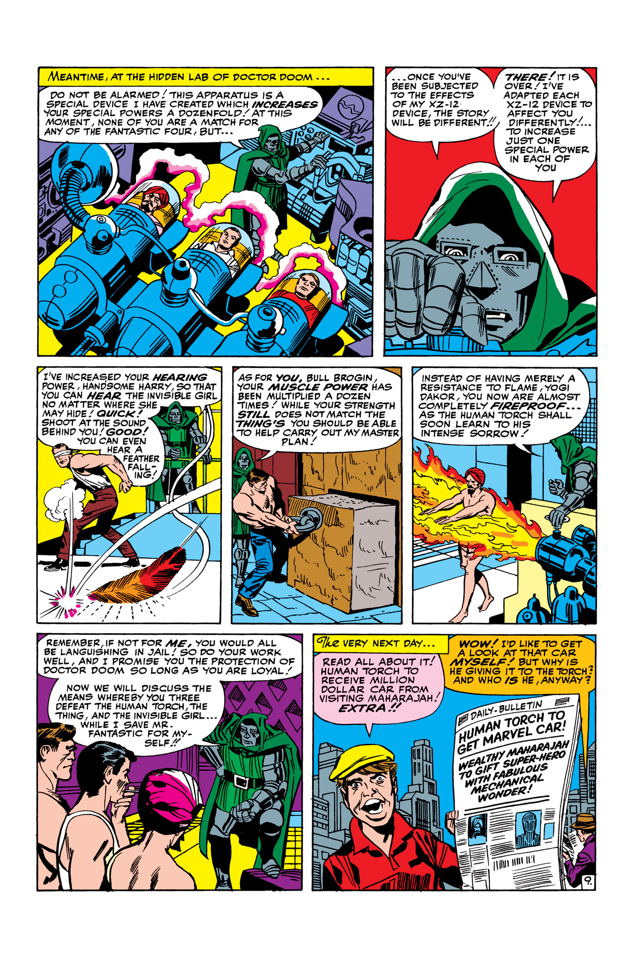 Read online Marvel Masterworks: The Fantastic Four comic -  Issue # TPB 3 (Part 1) - 58