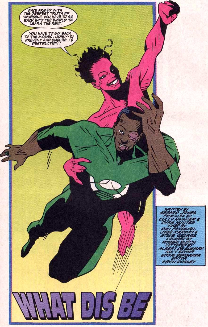 Read online Green Lantern: Mosaic comic -  Issue #15 - 21