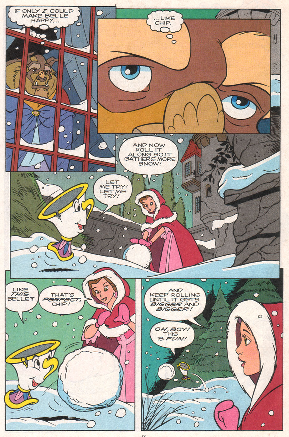 Read online Disney's Beauty and the Beast comic -  Issue #7 - 18
