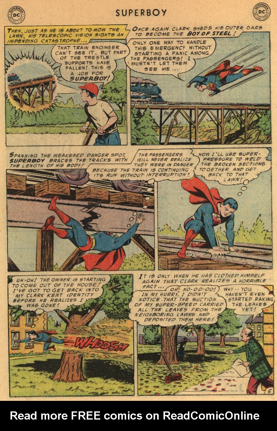 Read online Superboy (1949) comic -  Issue #44 - 15