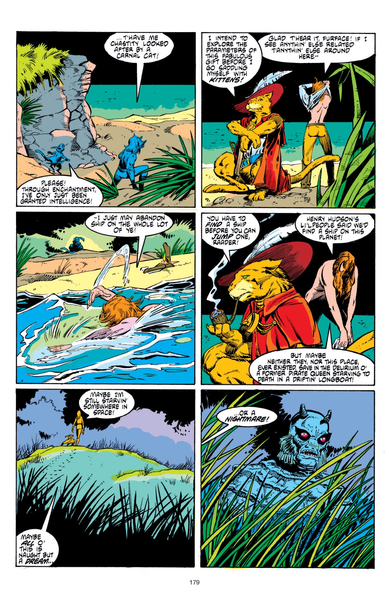 Read online Swords of the Swashbucklers comic -  Issue # TPB - 168