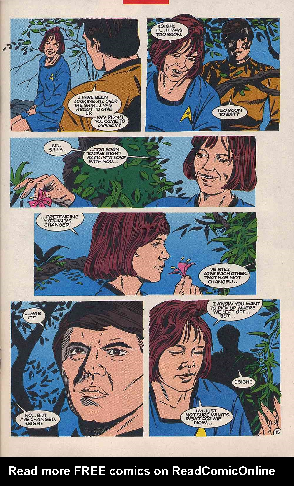 Read online Star Trek (1989) comic -  Issue #58 - 16