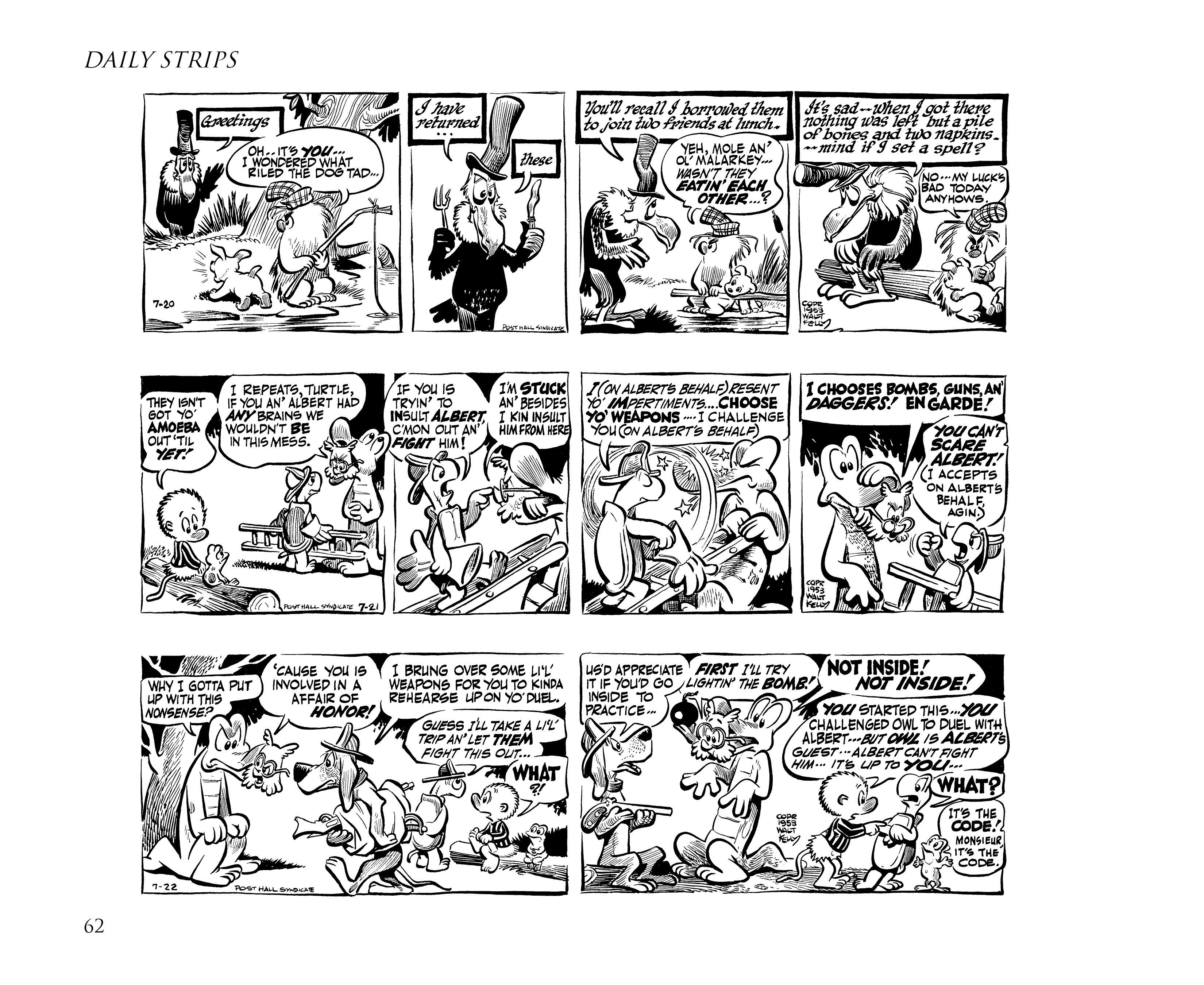 Read online Pogo by Walt Kelly: The Complete Syndicated Comic Strips comic -  Issue # TPB 3 (Part 1) - 74