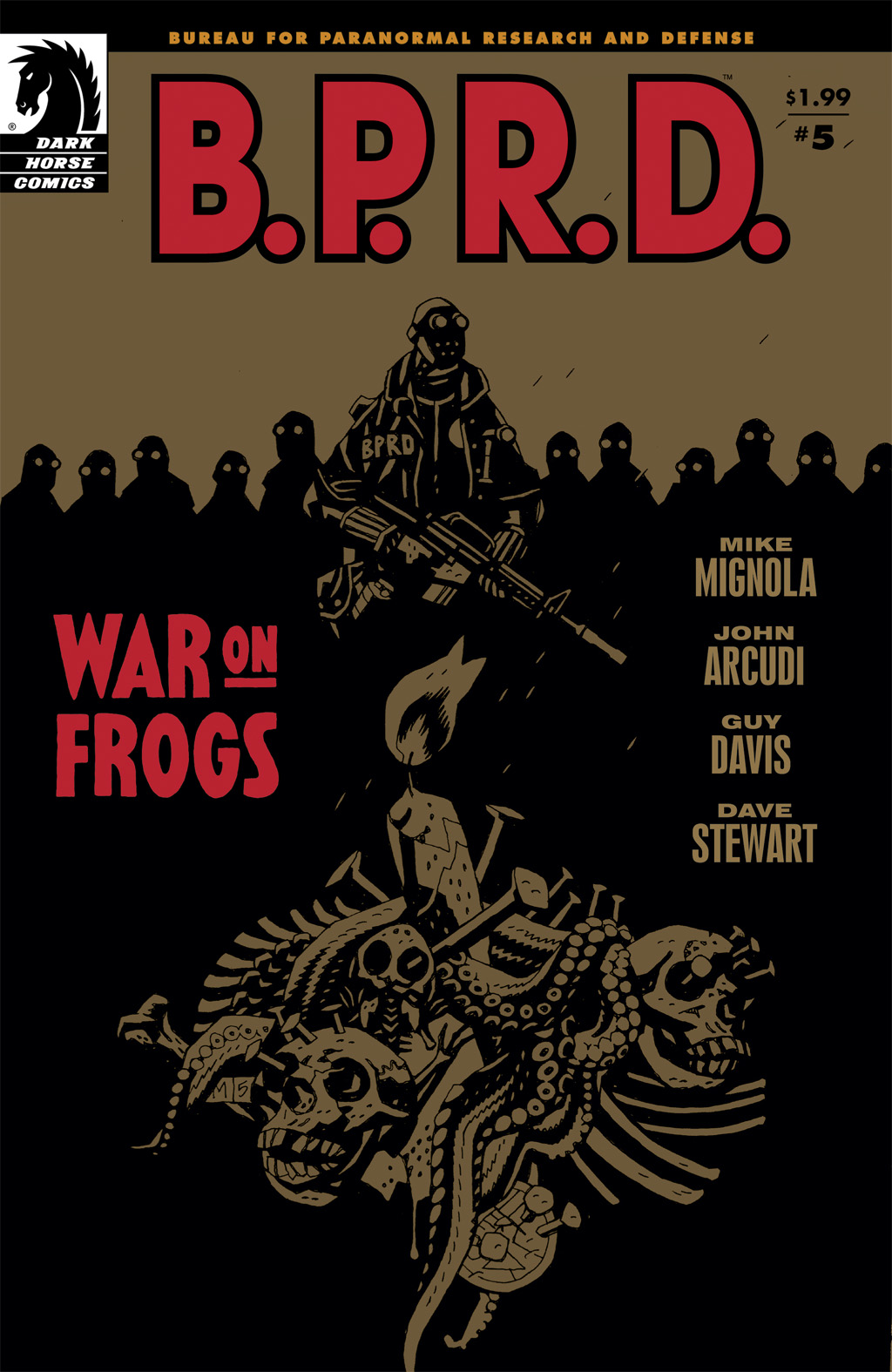 B.P.R.D.: War on Frogs issue 5 - Page 1