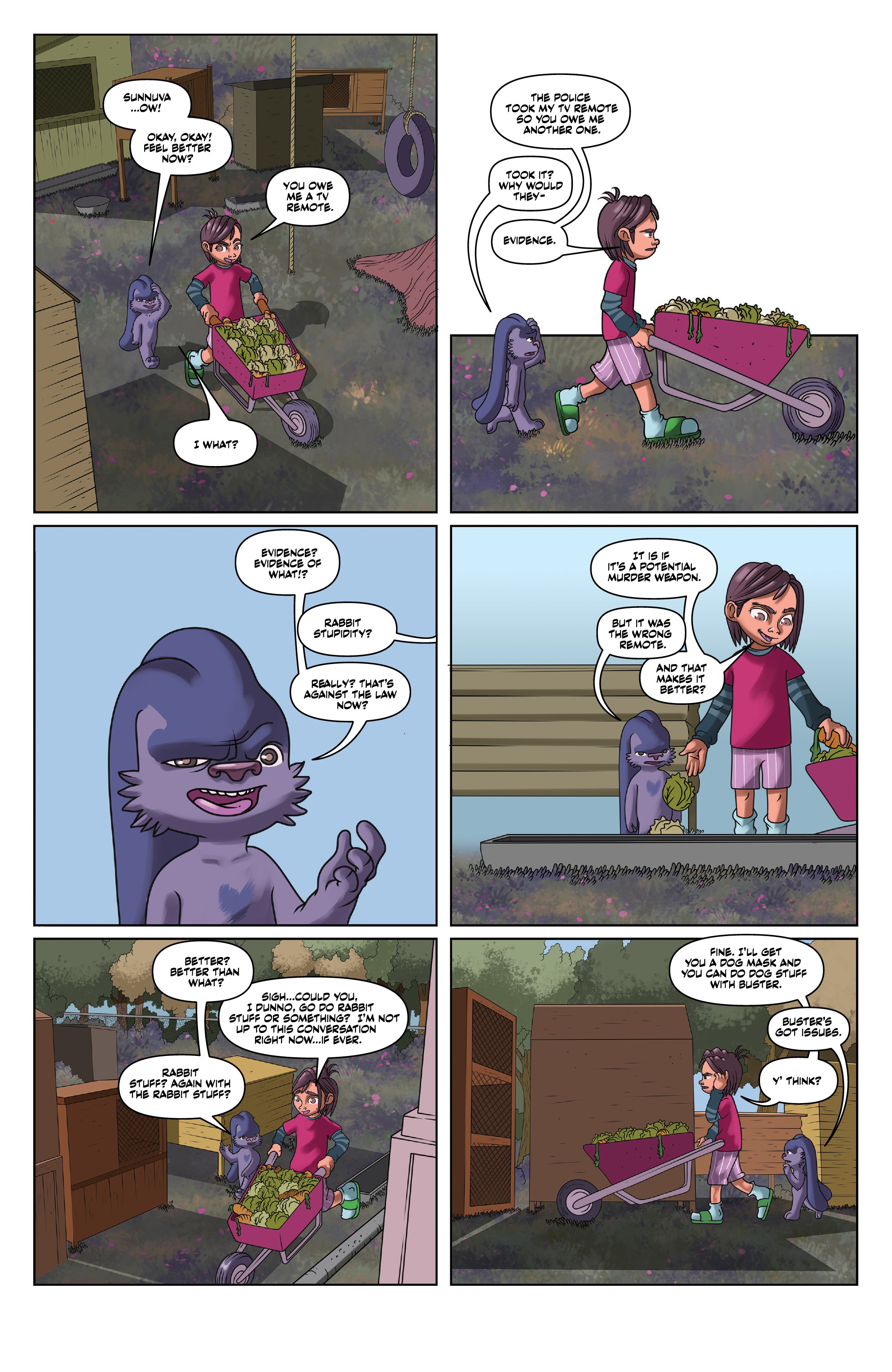 Read online Auntie Agatha's Home For Wayward Rabbits comic -  Issue #6 - 18