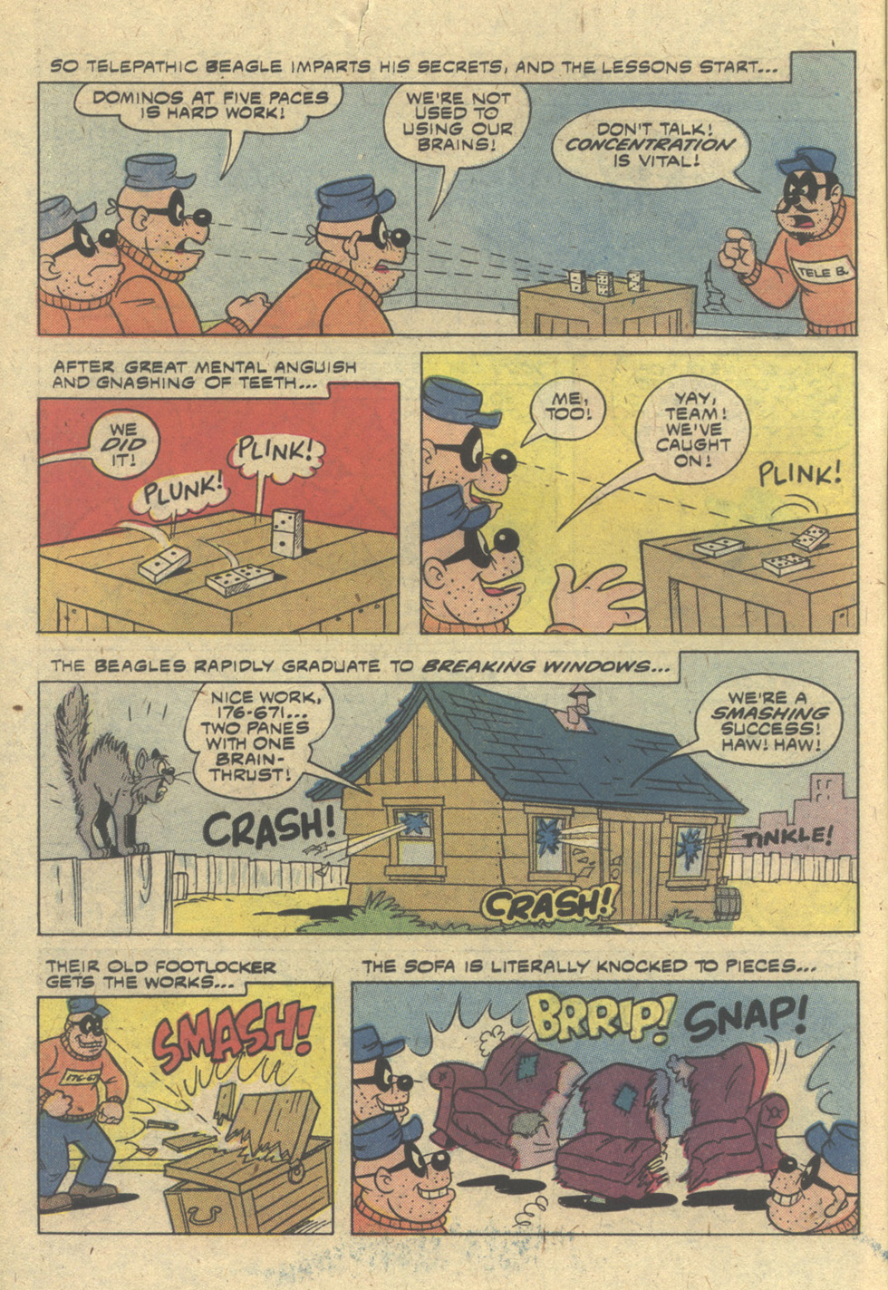 Read online Walt Disney THE BEAGLE BOYS comic -  Issue #45 - 6