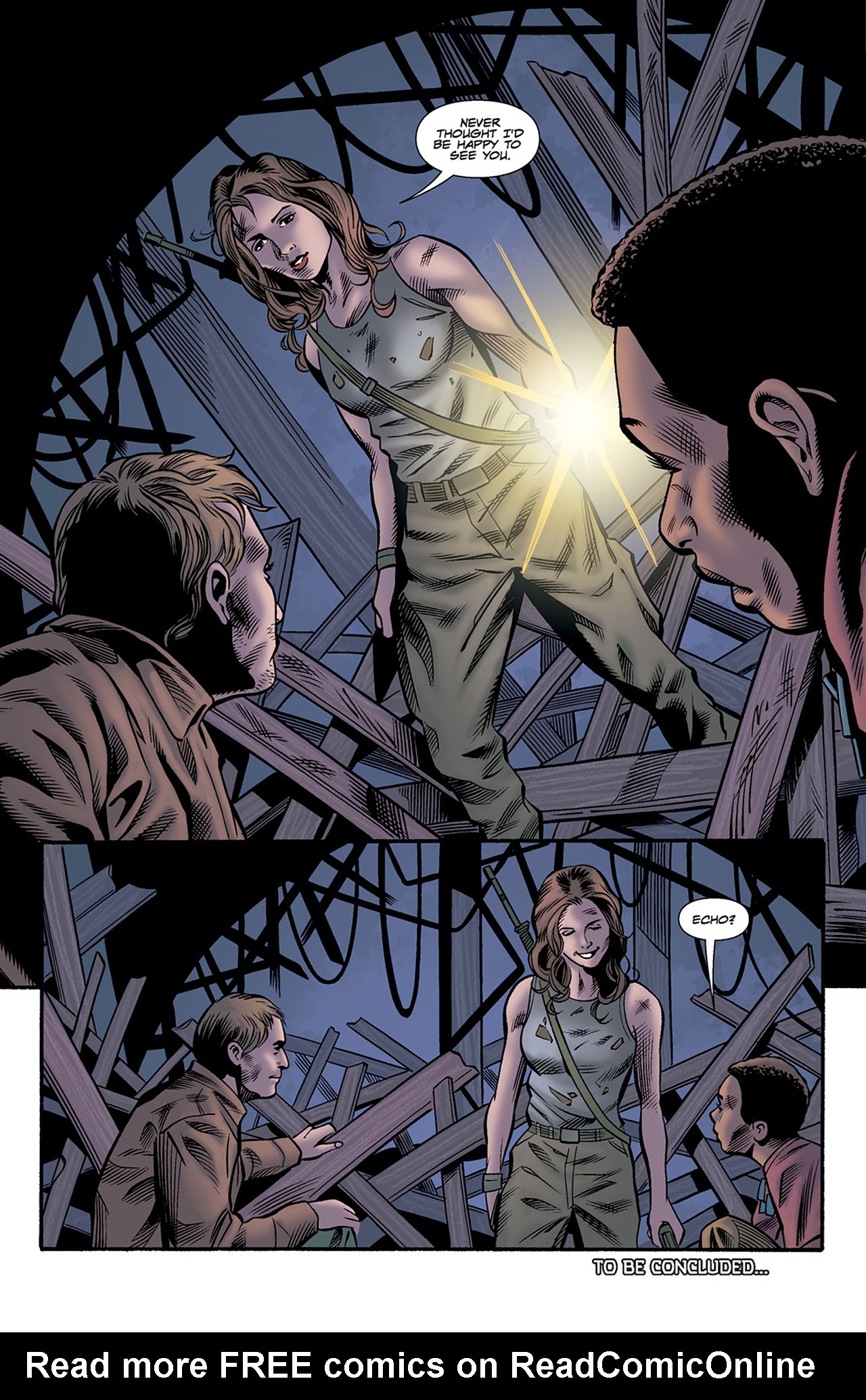 Read online Dollhouse comic -  Issue #4 - 24