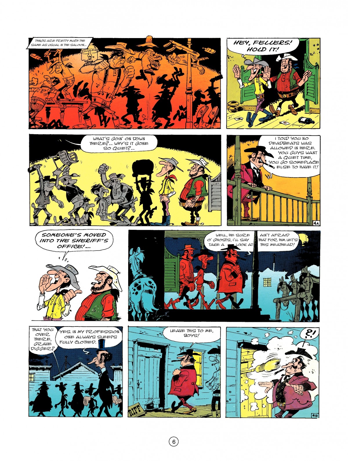 Read online A Lucky Luke Adventure comic -  Issue #3 - 8