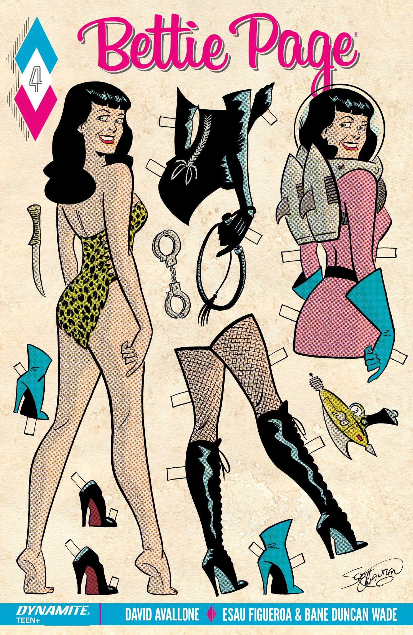 Read online Bettie Page comic -  Issue #4 - 2