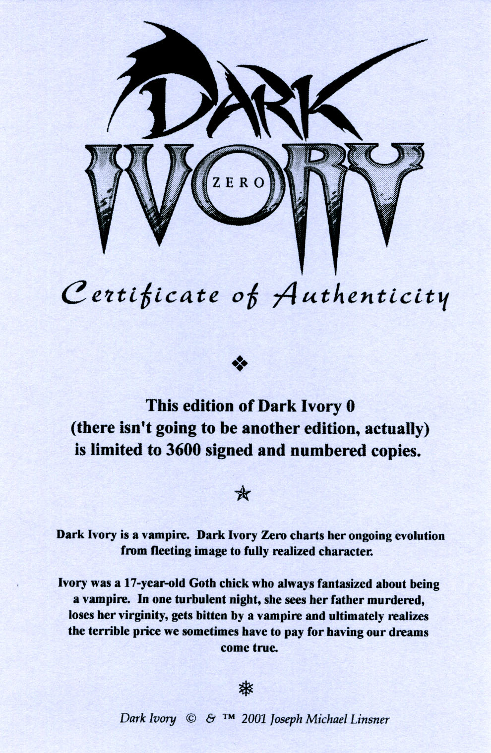 Read online Dark Ivory (2001) comic -  Issue # Full - 35