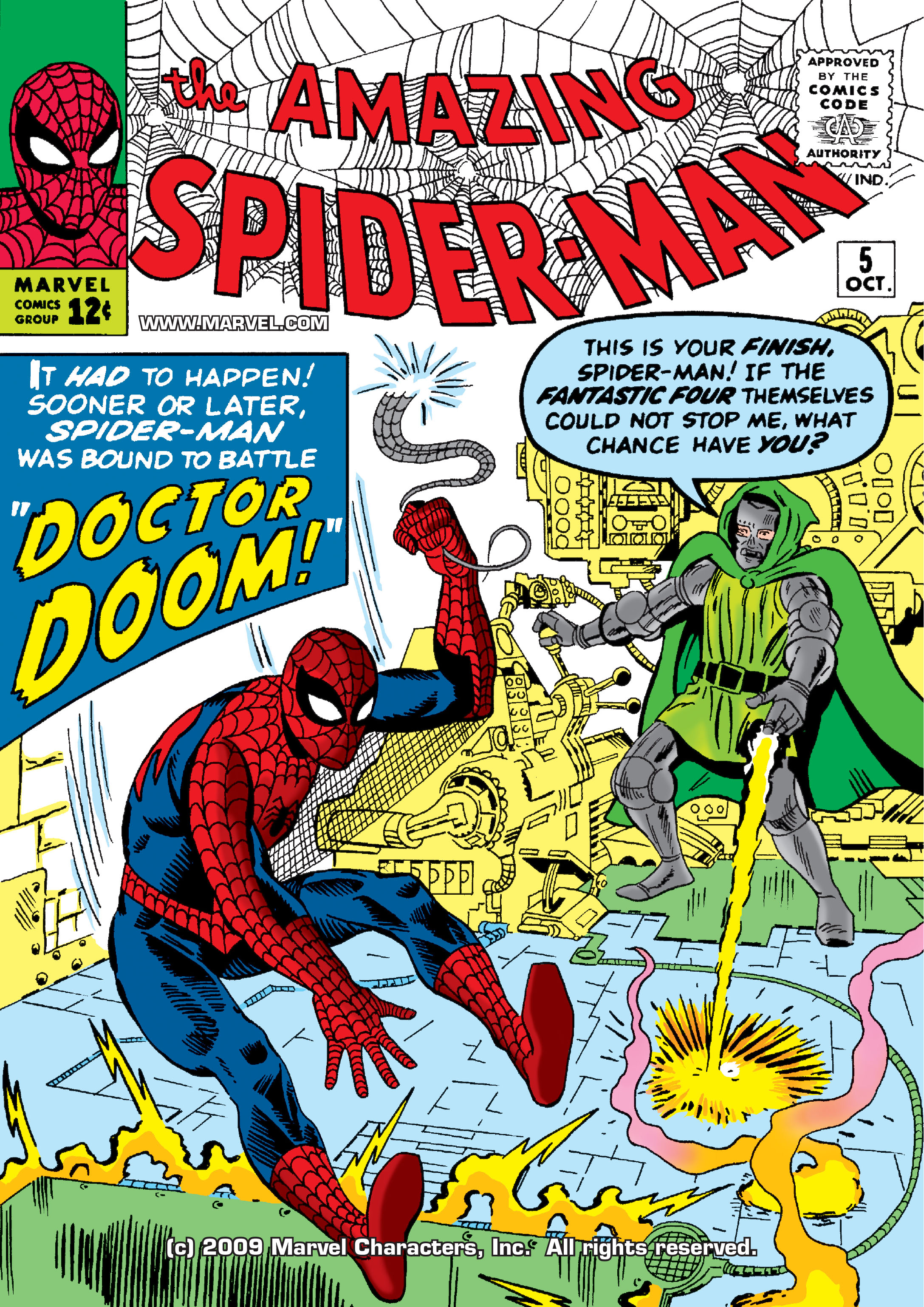 Read online The Amazing Spider-Man (1963) comic -  Issue #5 - 1
