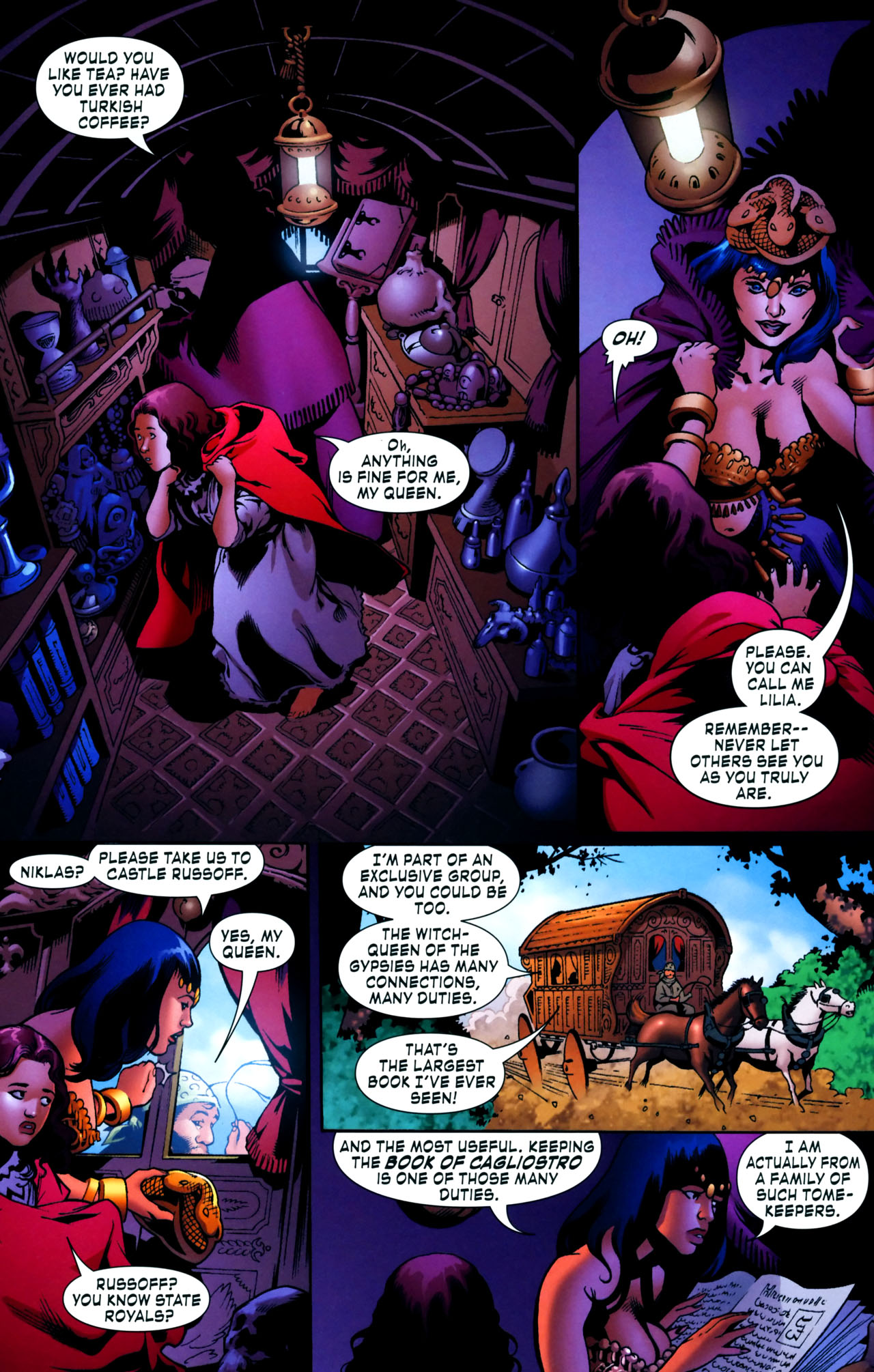 Read online Mystic Arcana: Scarlet Witch comic -  Issue # Full - 9