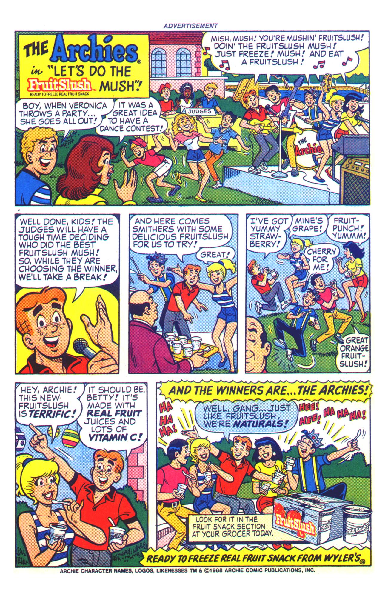 Read online Archie Giant Series Magazine comic -  Issue #588 - 25