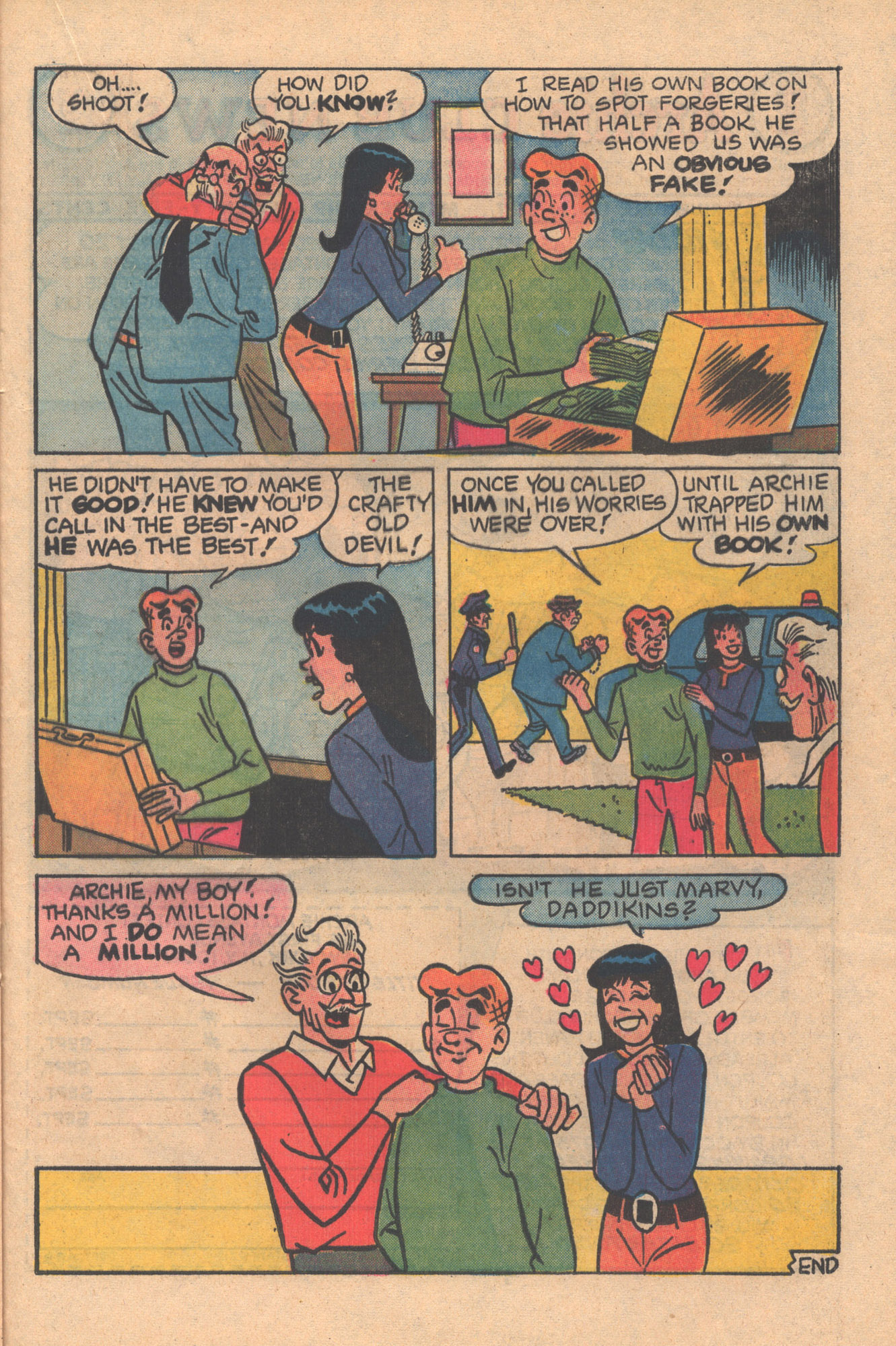 Read online Archie at Riverdale High (1972) comic -  Issue #10 - 21