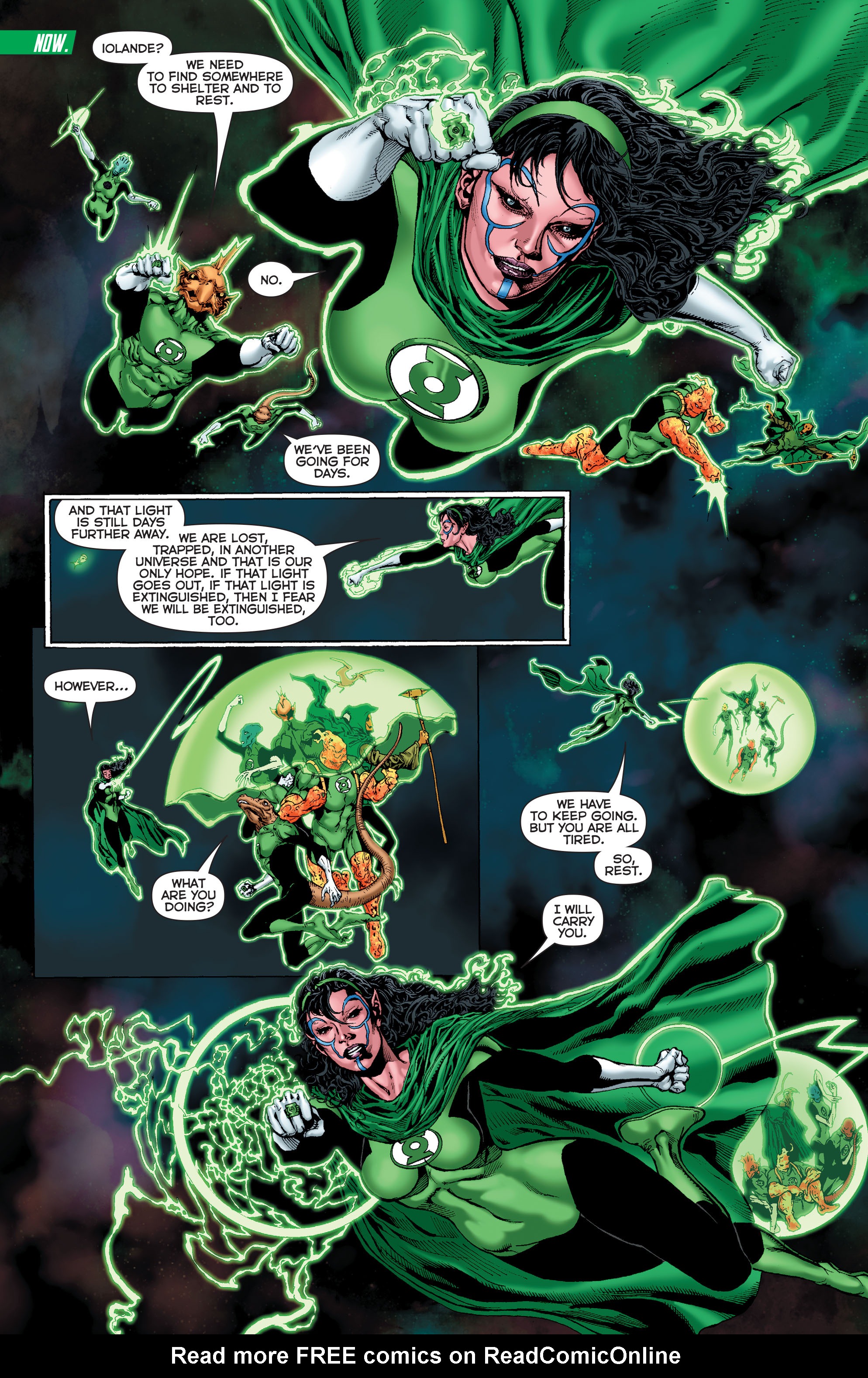 Read online Green Lantern Corps: Edge of Oblivion comic -  Issue #3 - 4