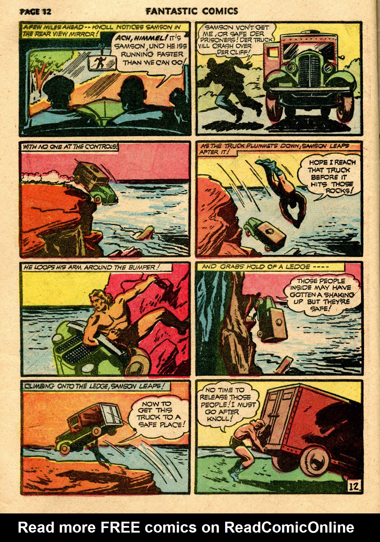 Read online Fantastic Comics comic -  Issue #21 - 14