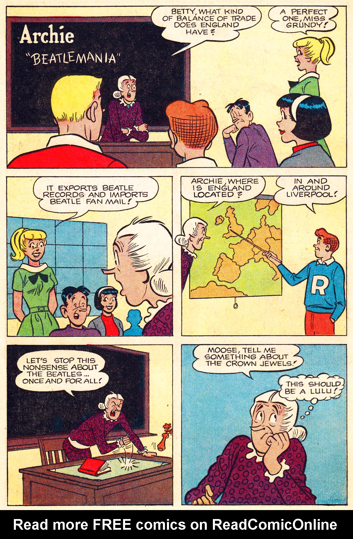 Read online Archie's Joke Book Magazine comic -  Issue #89 - 30