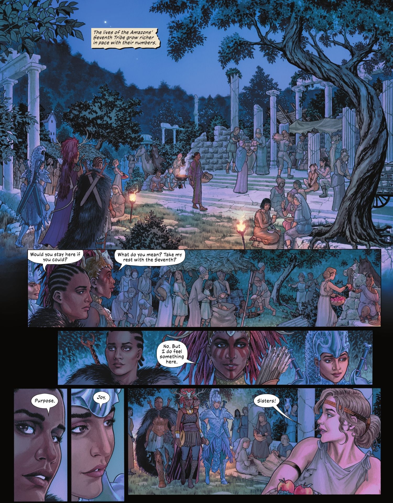 Read online Wonder Woman Historia: The Amazons comic -  Issue #3 - 7