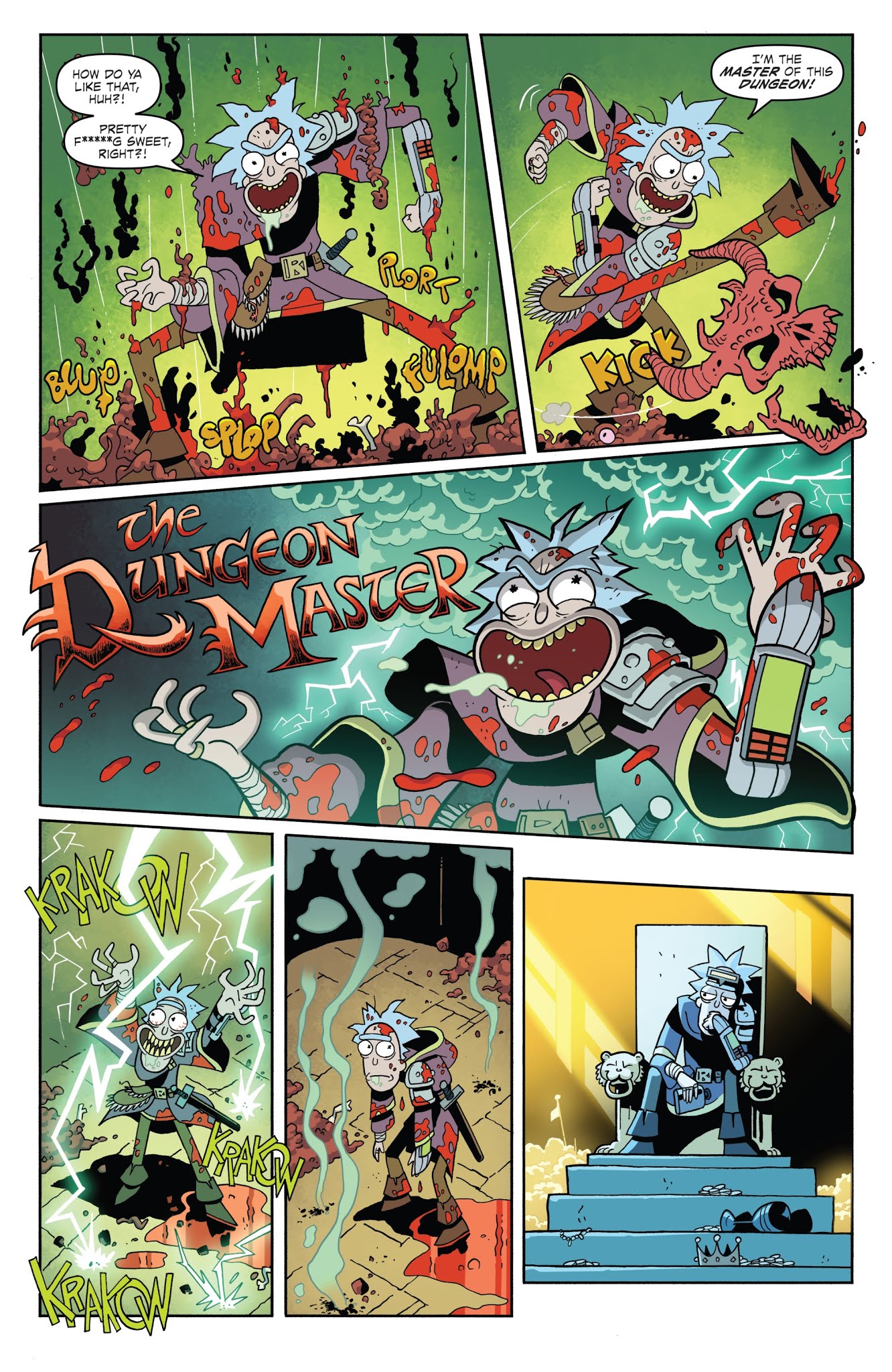 Read online Rick and Morty vs Dungeons & Dragons comic -  Issue #2 - 21