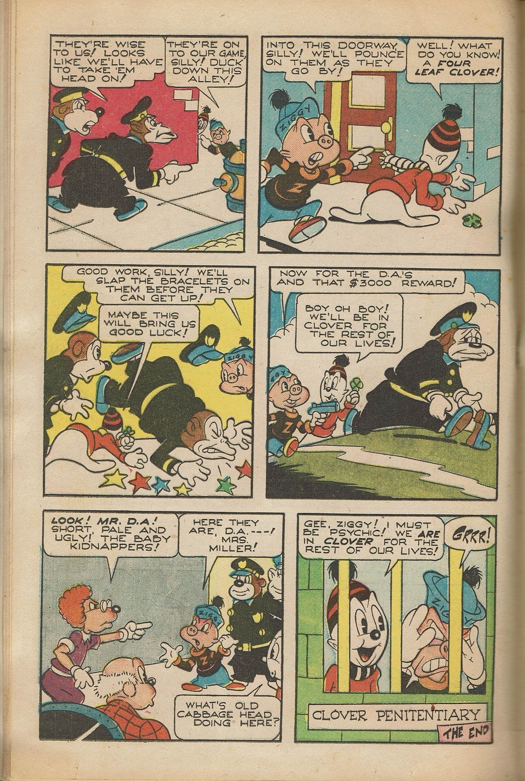 Read online Ziggy Pig-Silly Seal Comics (1944) comic -  Issue #4 - 16