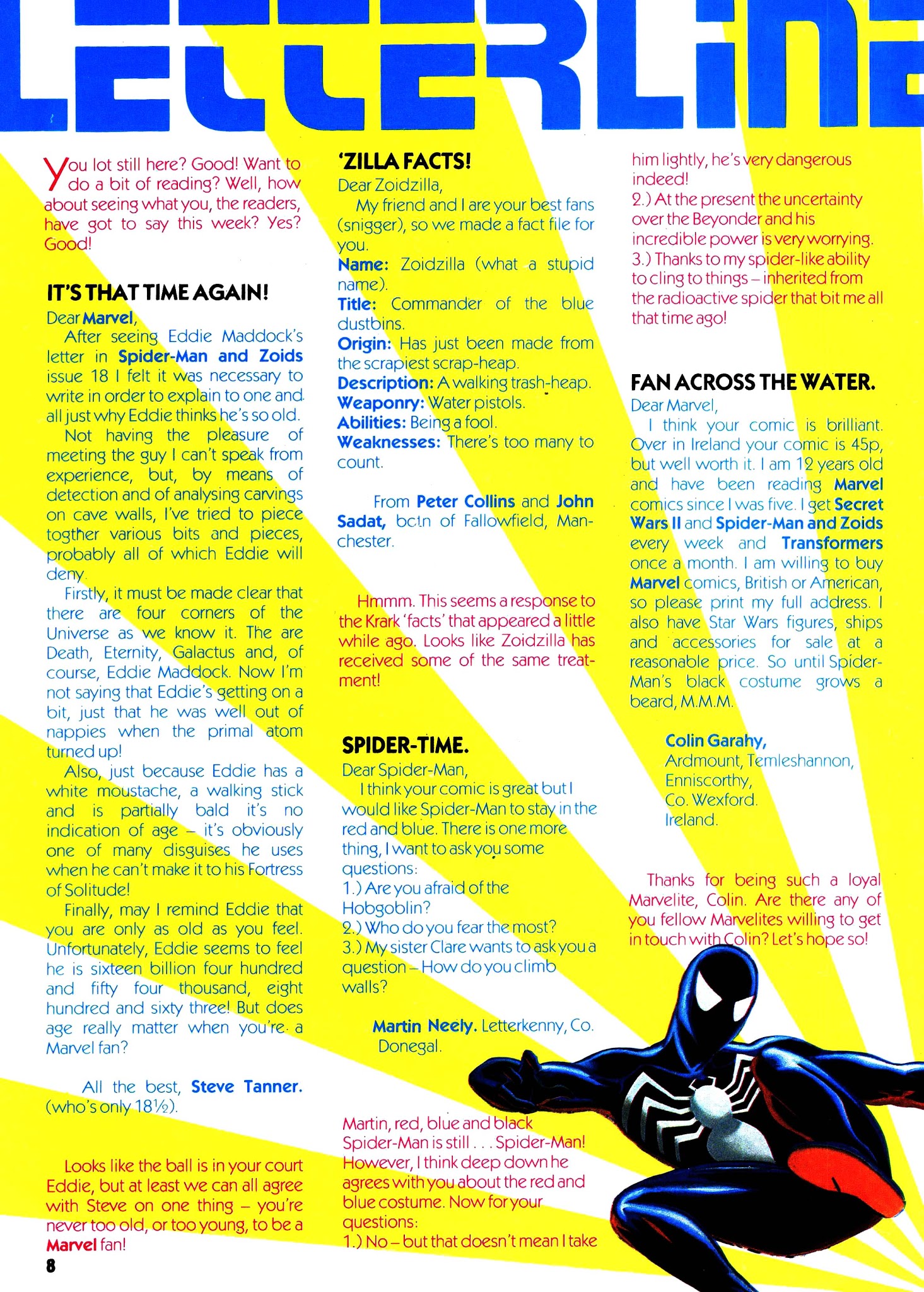 Read online Spider-Man and Zoids comic -  Issue #27 - 8