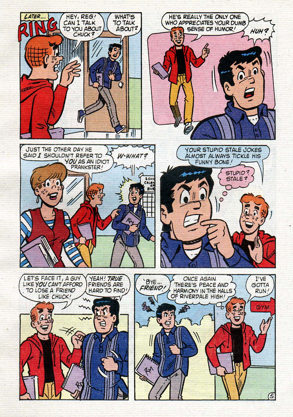 Read online Archie Digest Magazine comic -  Issue #133 - 6