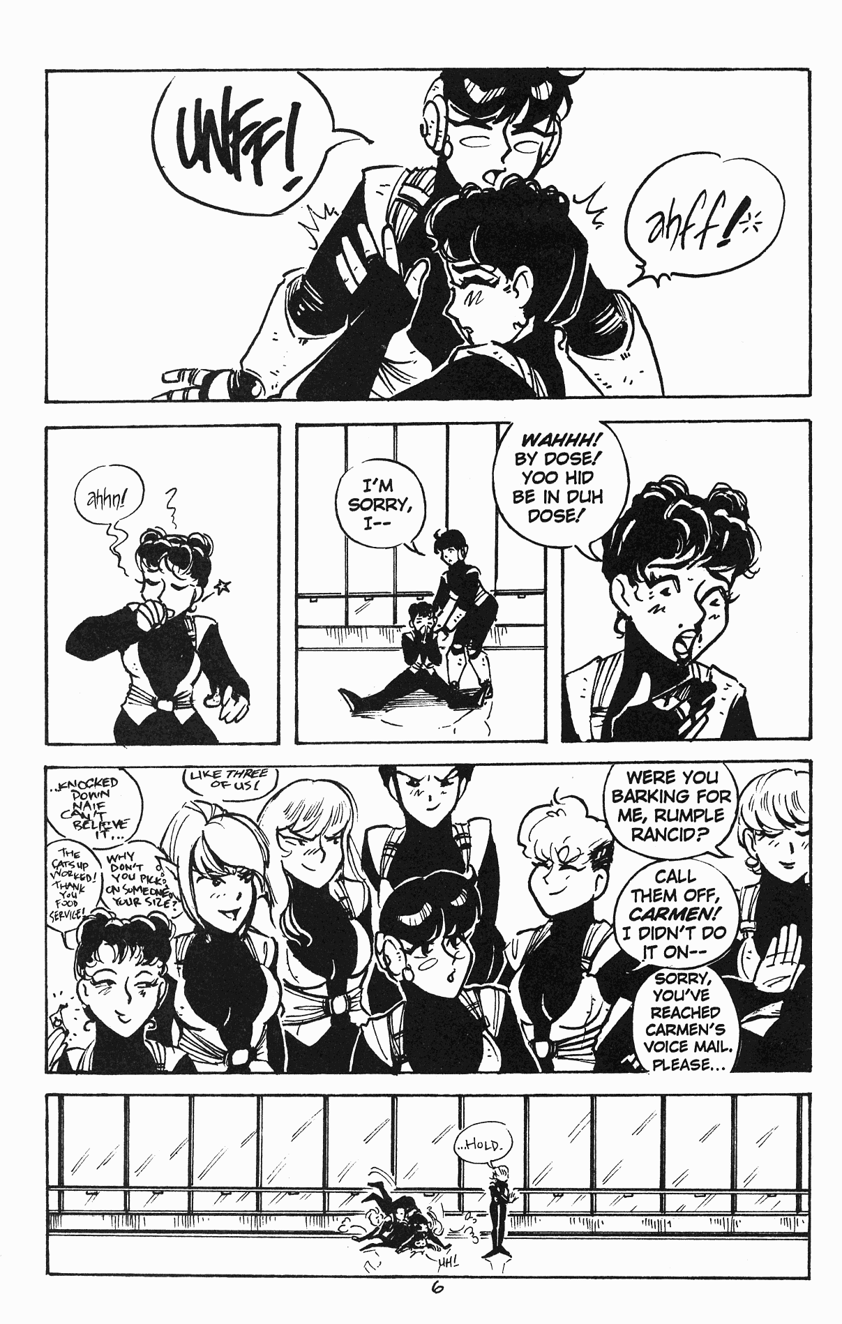 Read online Rumble Girls: Silky Warrior Tansie comic -  Issue #1 - 8