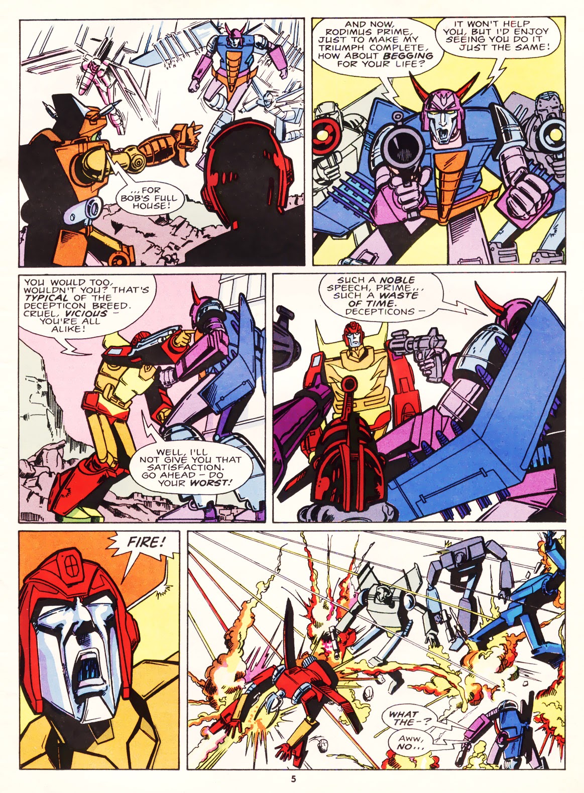 Read online The Transformers (UK) comic -  Issue #223 - 3