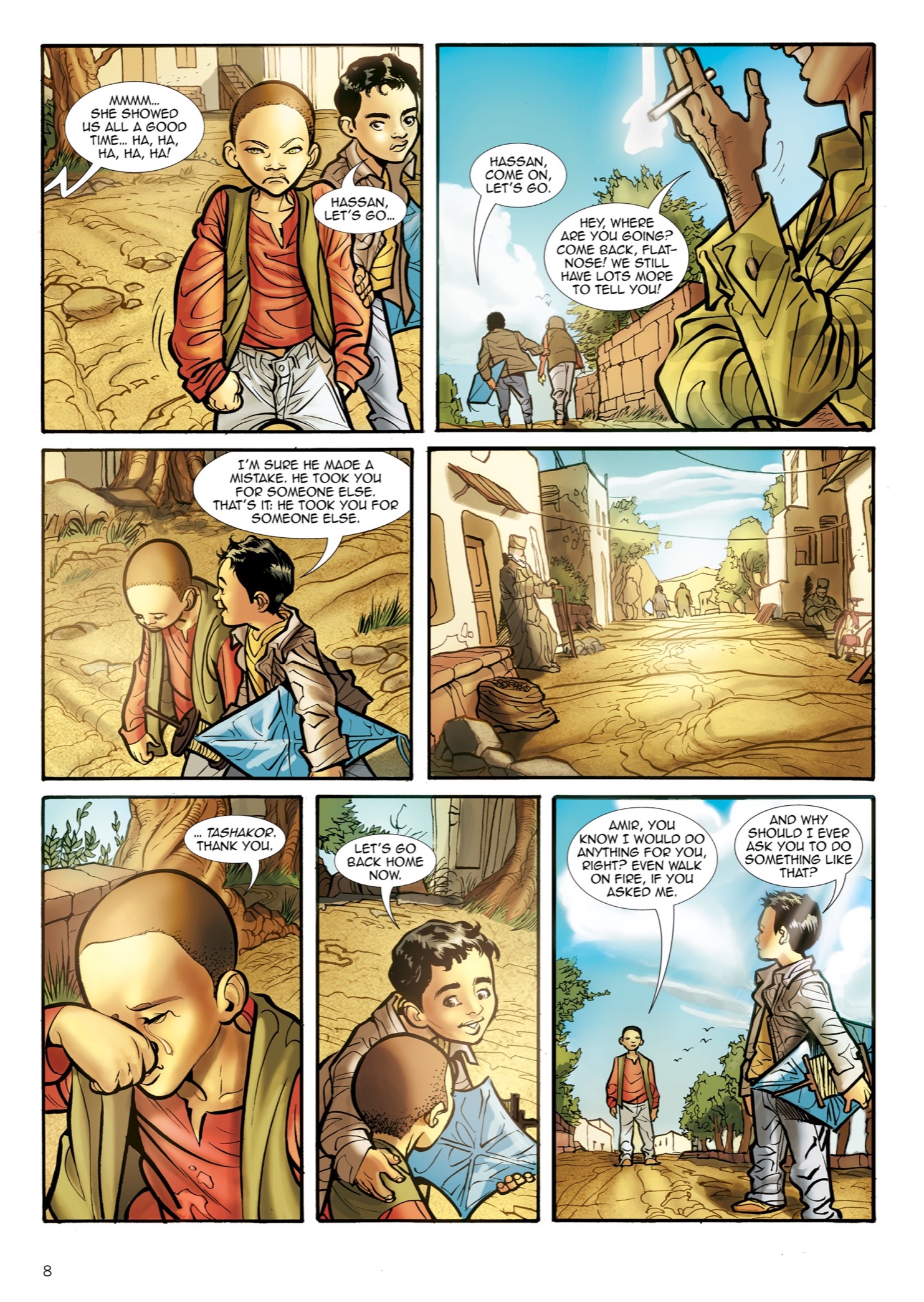 Read online The Kite Runner comic -  Issue # TPB - 9