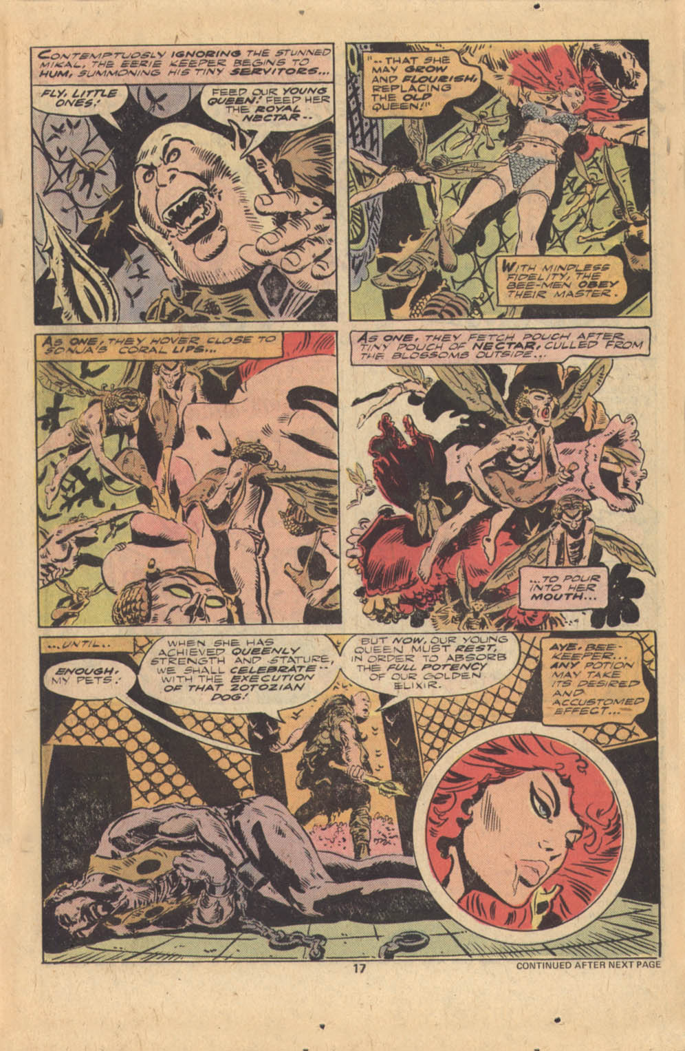 Read online Red Sonja (1977) comic -  Issue #6 - 12