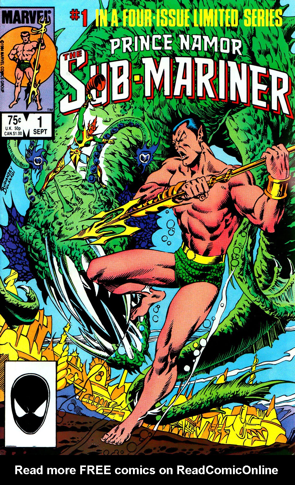 Prince Namor, the Sub-Mariner Issue #1 #1 - English 1