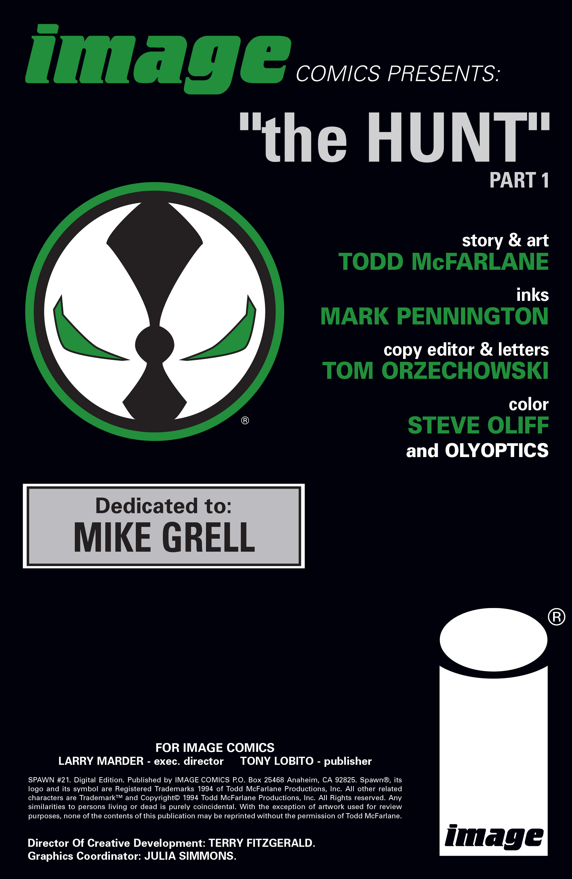 Read online Spawn comic -  Issue #21 - 2