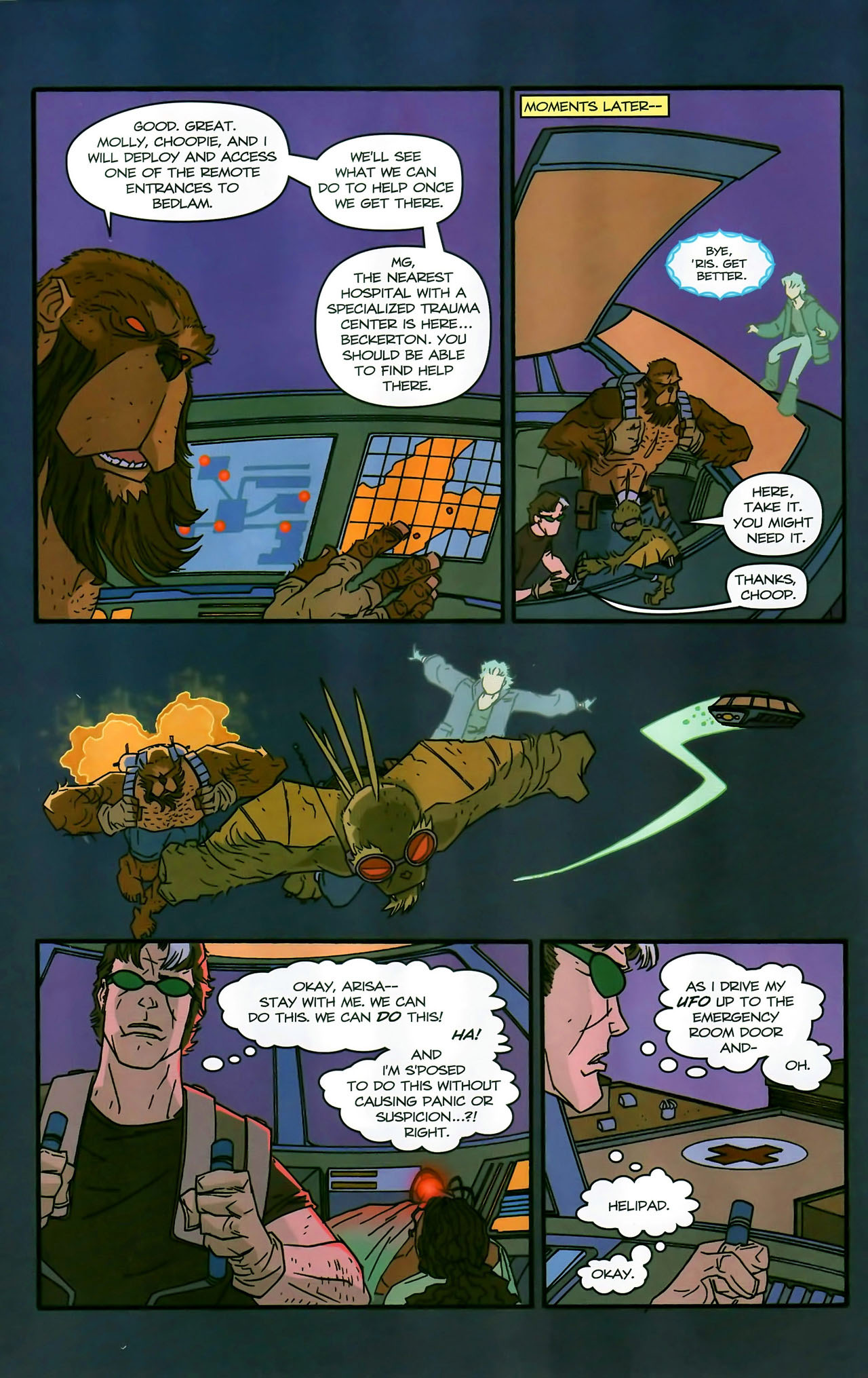 Read online The Perhapanauts: Second Chances comic -  Issue #1 - 6