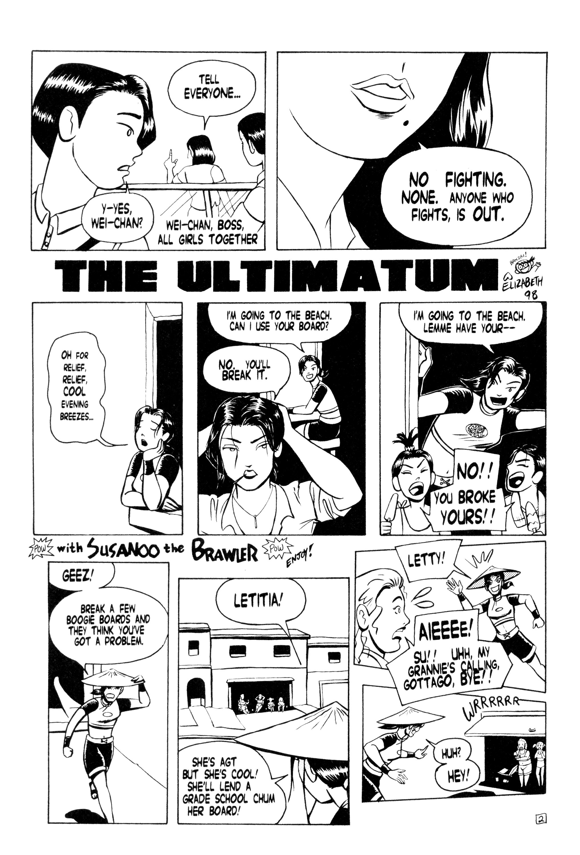 Read online Action Girl Comics comic -  Issue #15 - 4