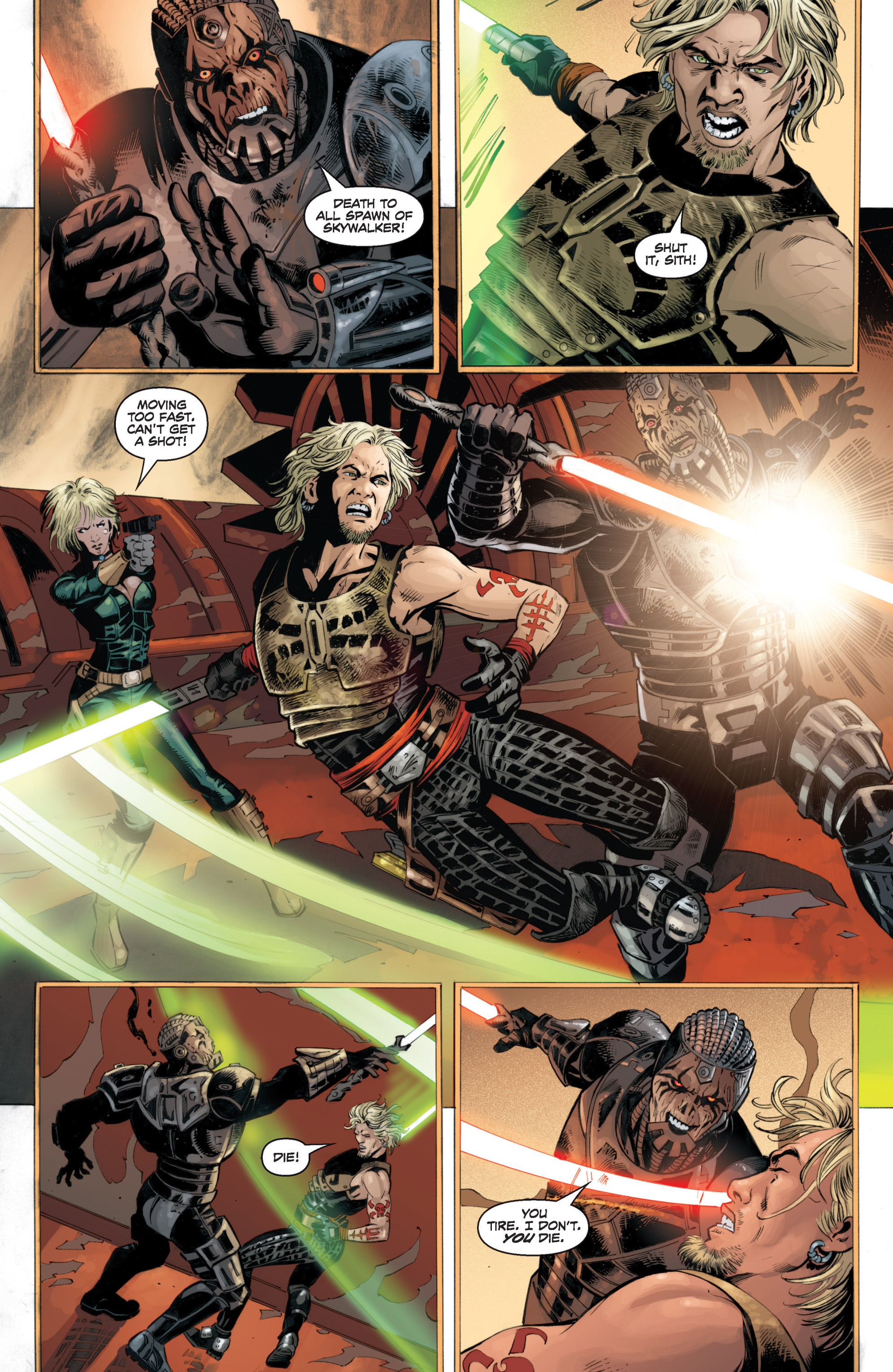 Read online Star Wars: Legacy War comic -  Issue #4 - 21