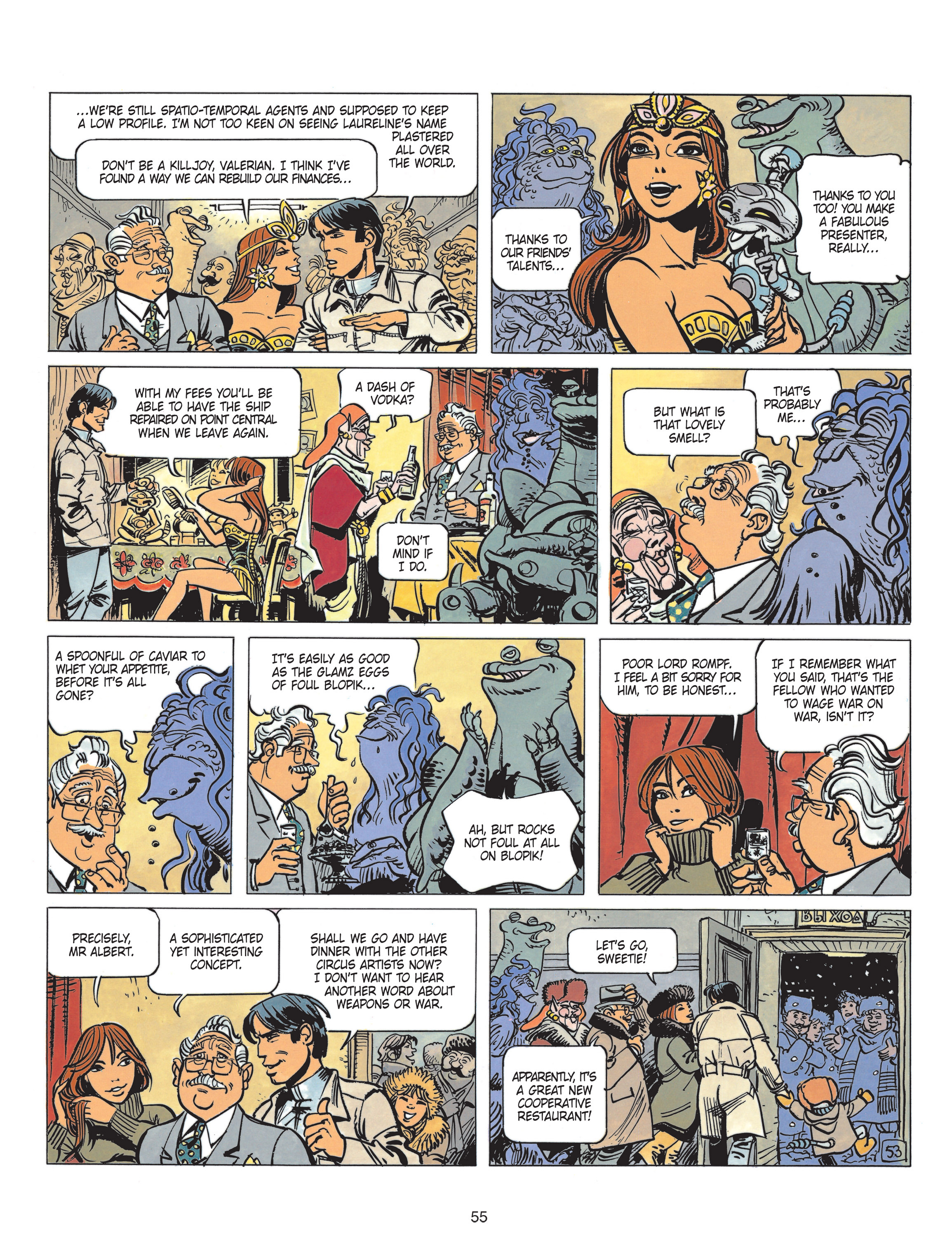 Read online Valerian and Laureline comic -  Issue #14 - 56