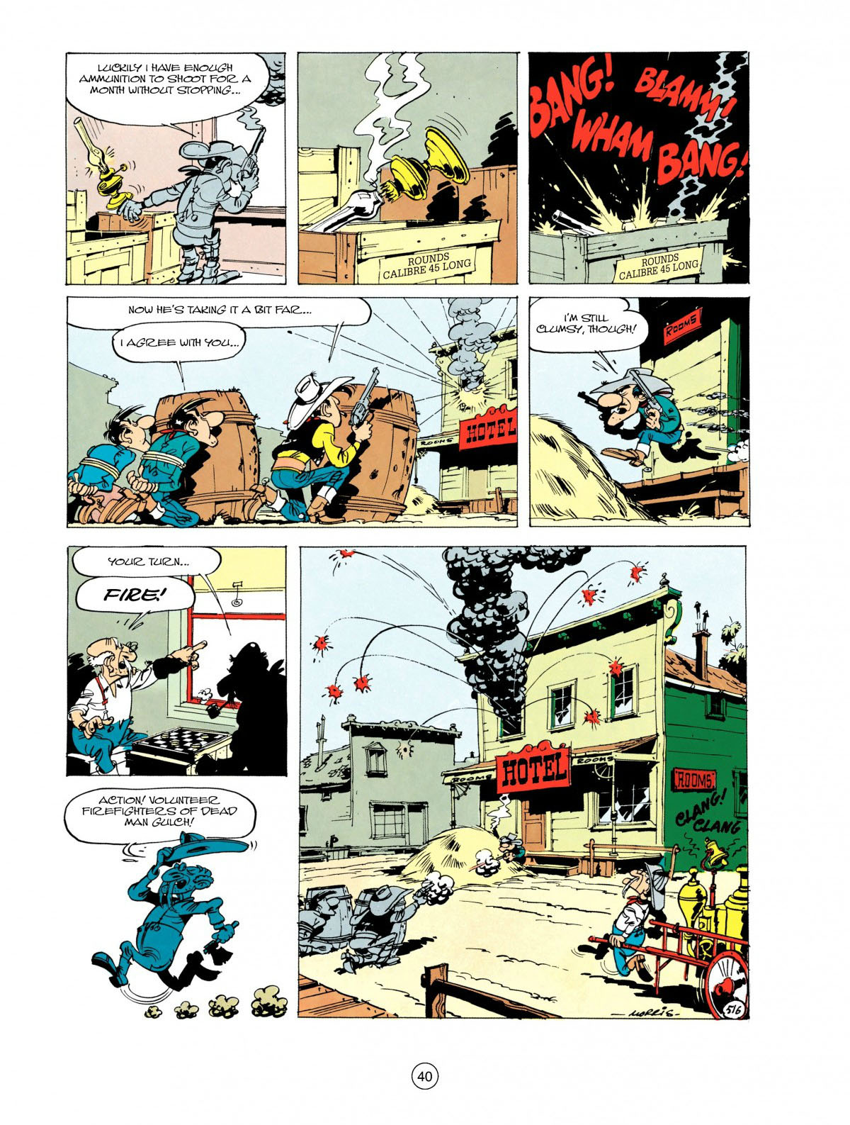 Read online A Lucky Luke Adventure comic -  Issue #28 - 41
