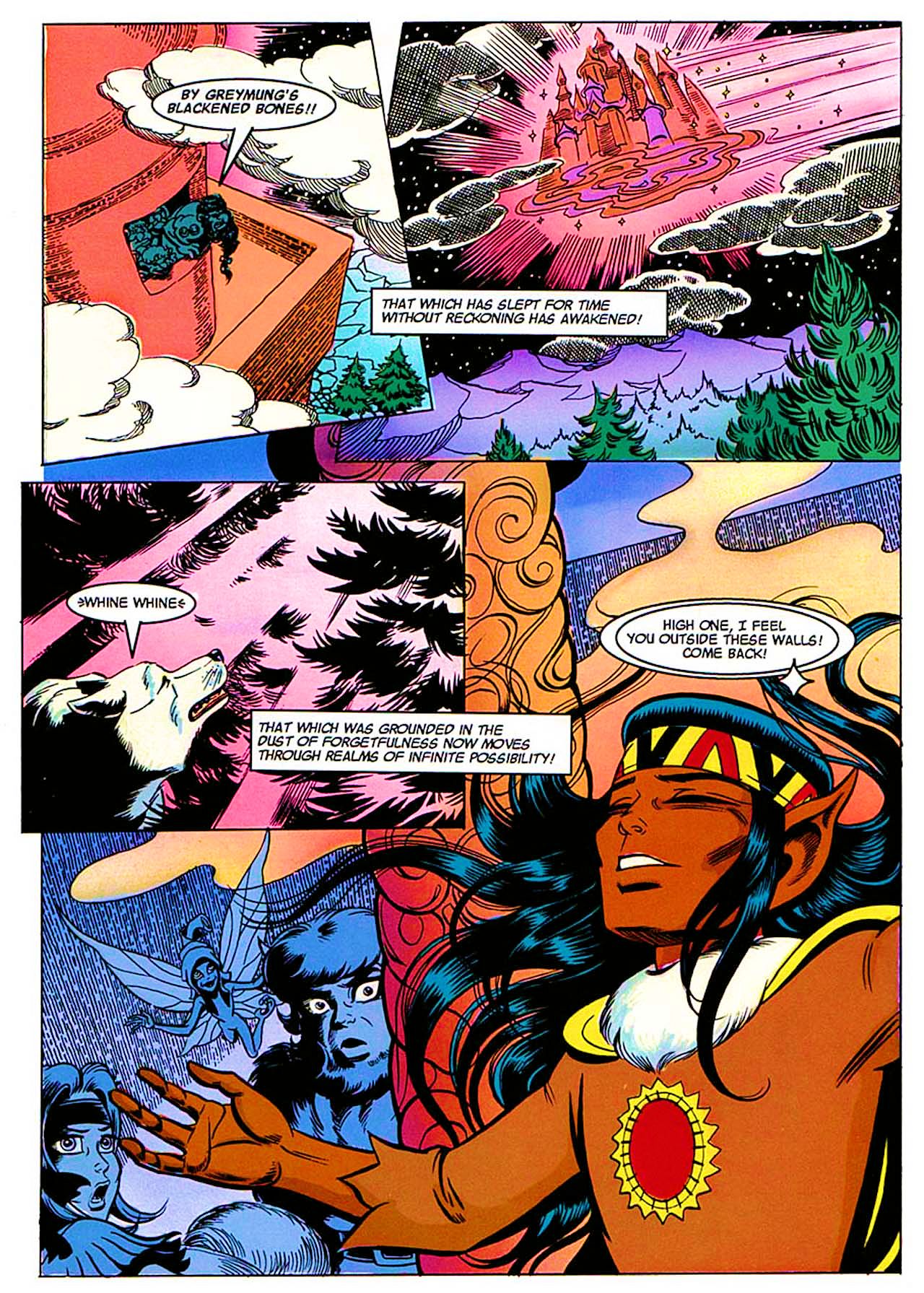 Read online ElfQuest: Kings of the Broken Wheel comic -  Issue #3 - 14