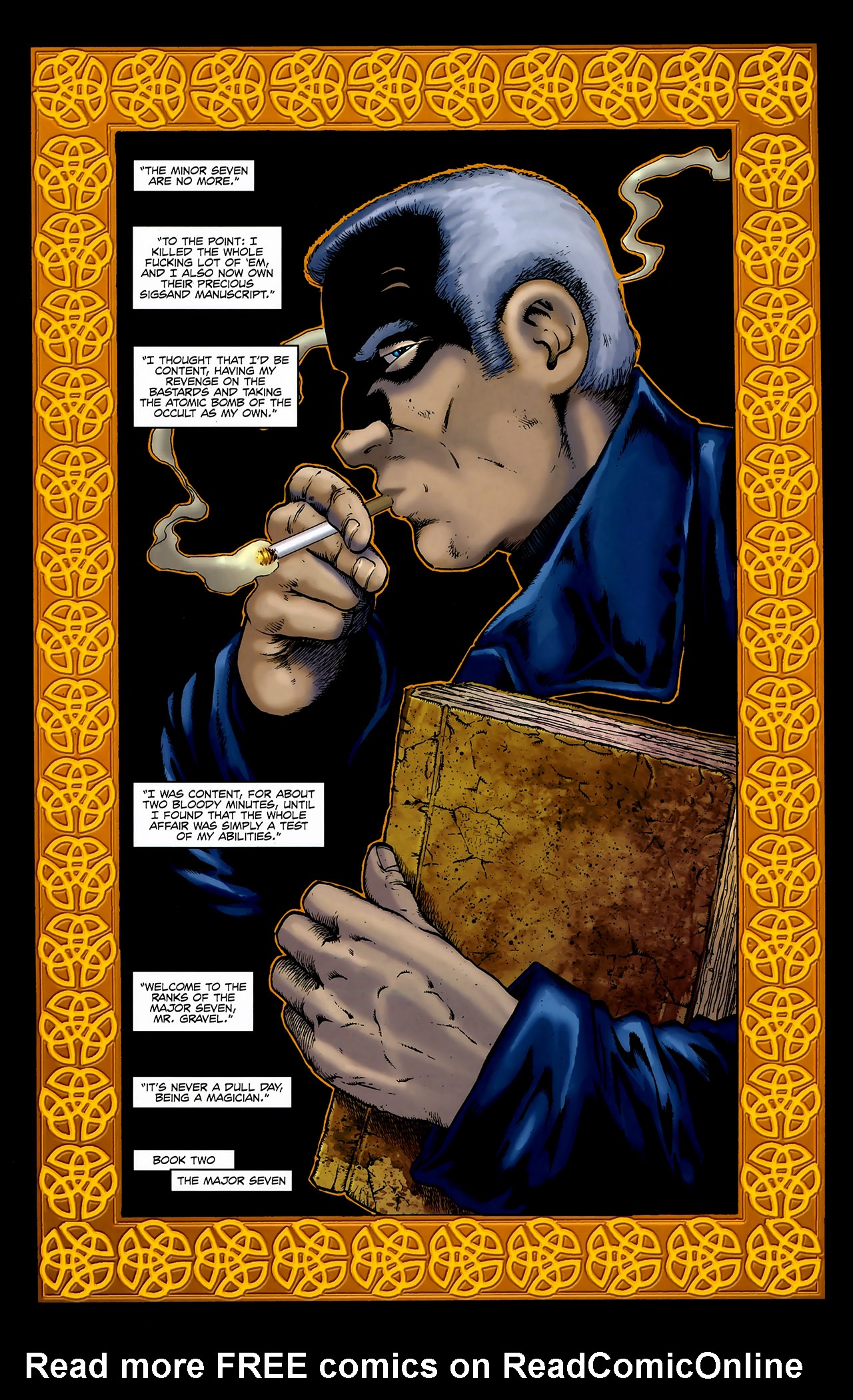 Read online Gravel comic -  Issue #8 - 4